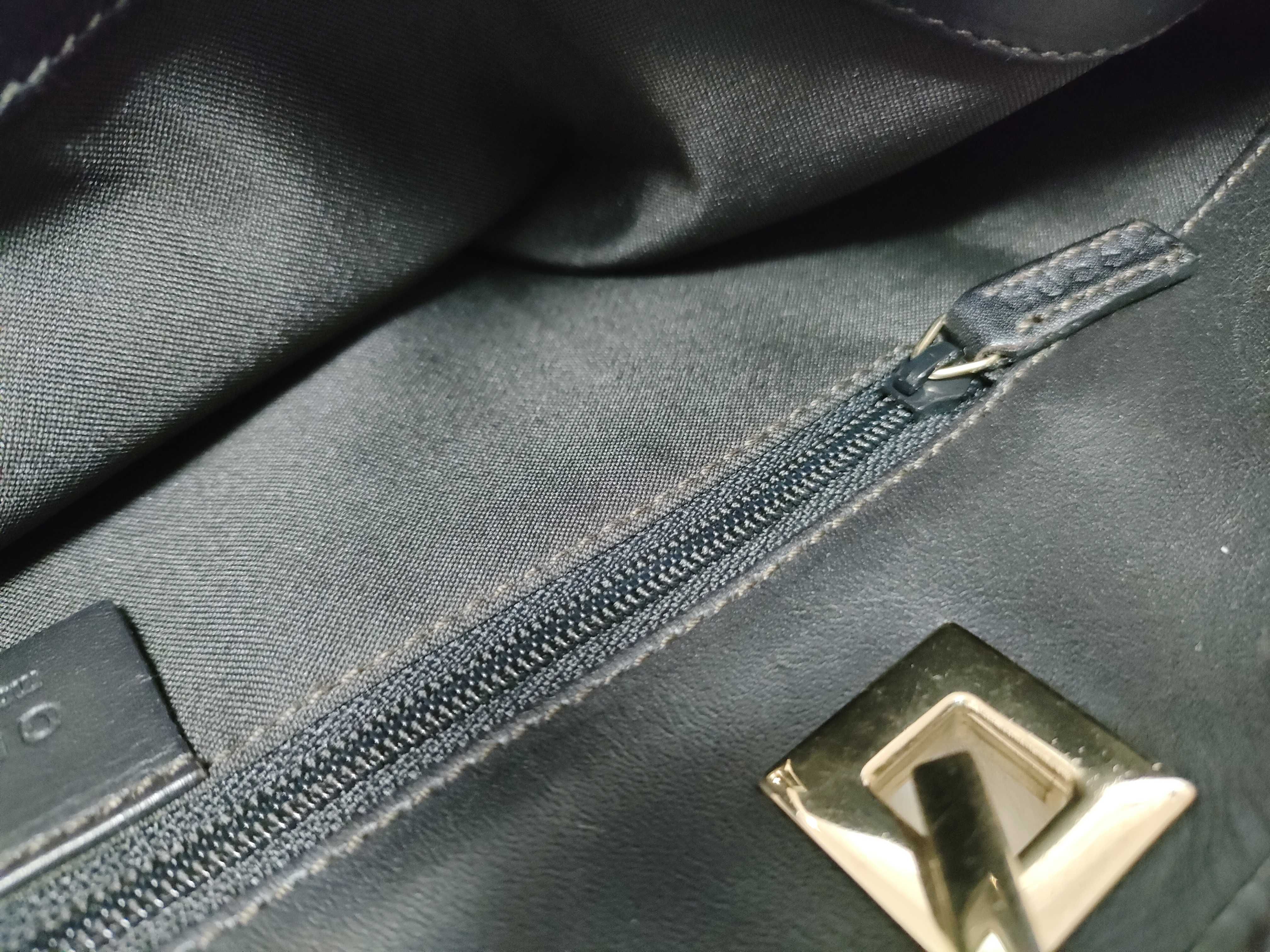 GG Canvas Bag, Gucci GG Canvas Tote Bag, Brown Tote Bag — view 9