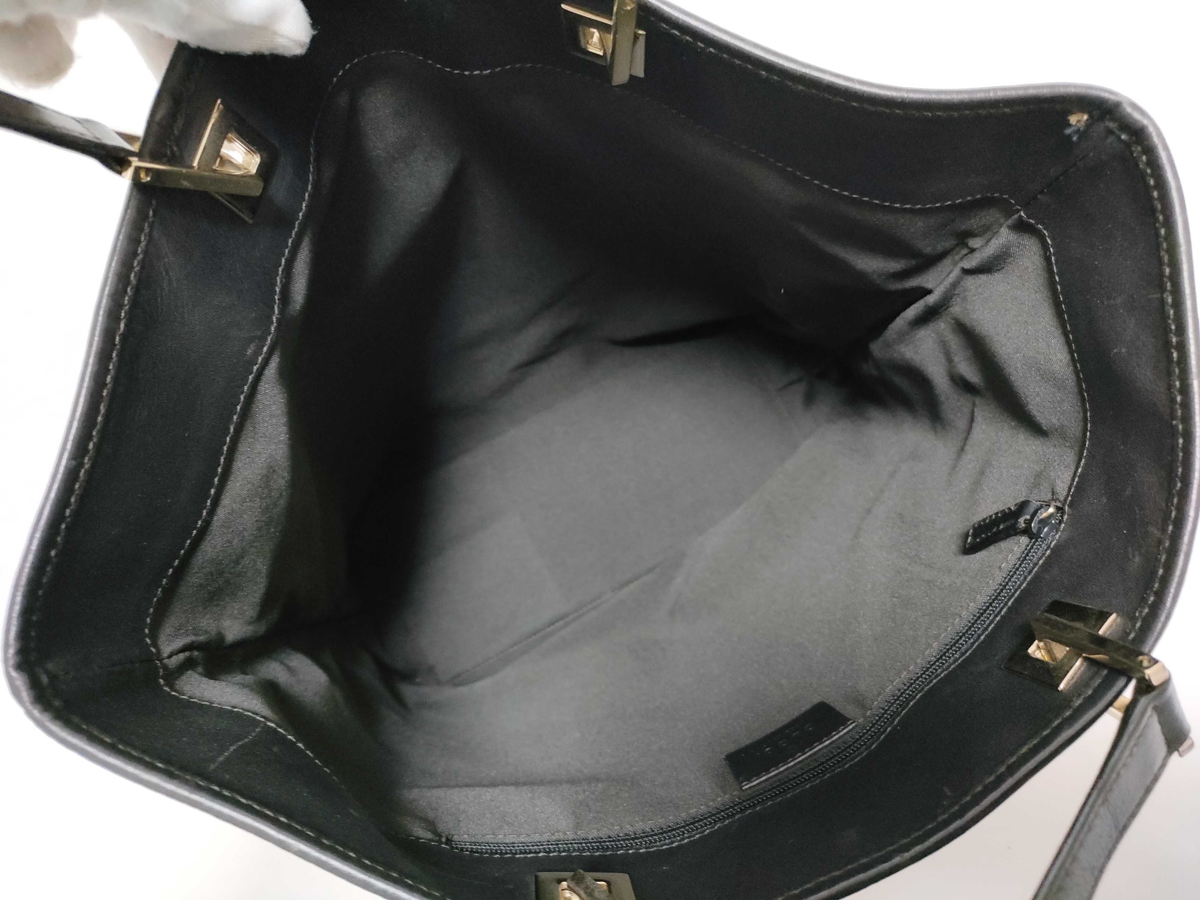 GG Canvas Bag, Gucci GG Canvas Tote Bag, Brown Tote Bag — view 10