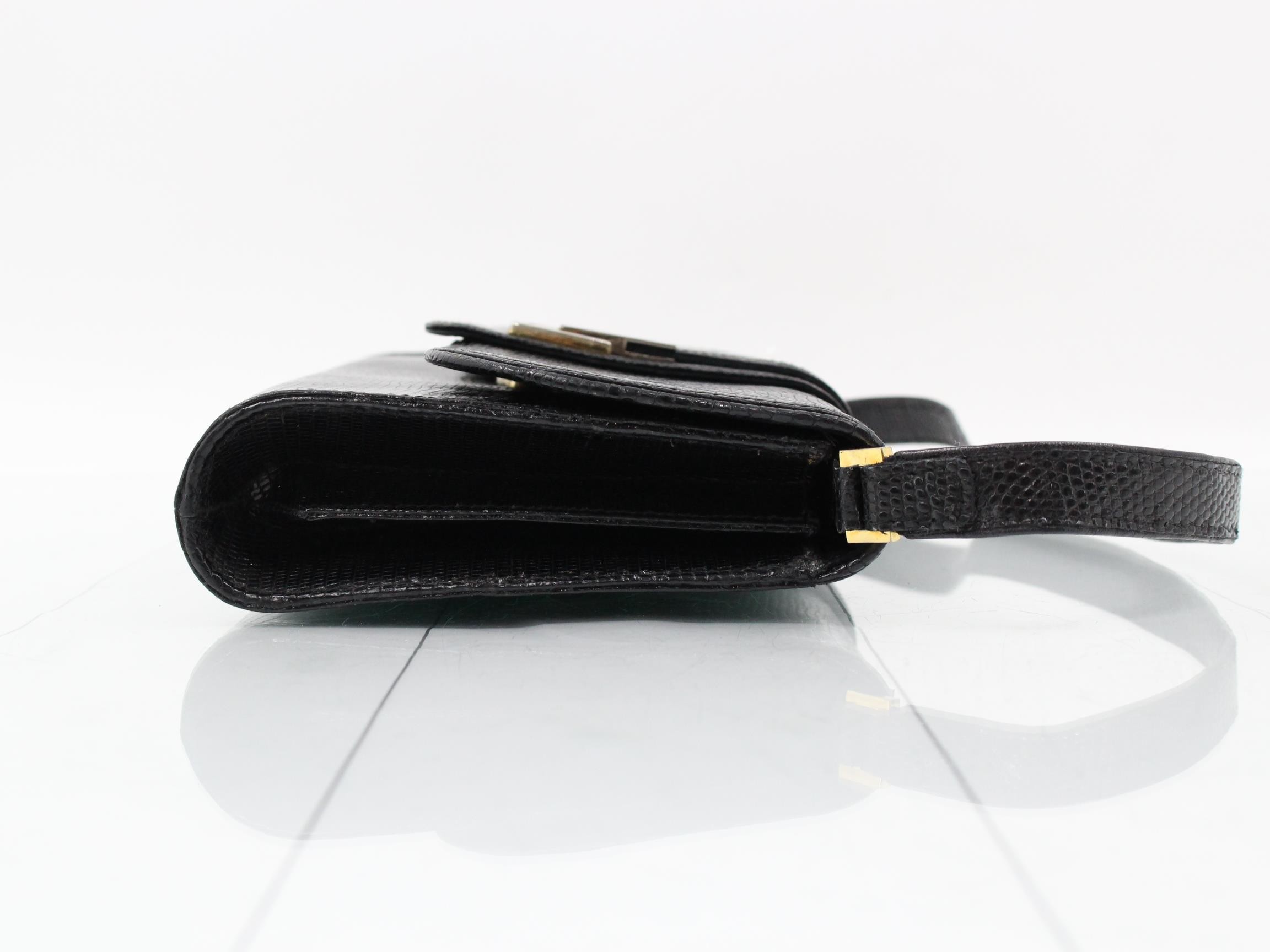 Vintage Lizard One Shoulder Bag — view 3