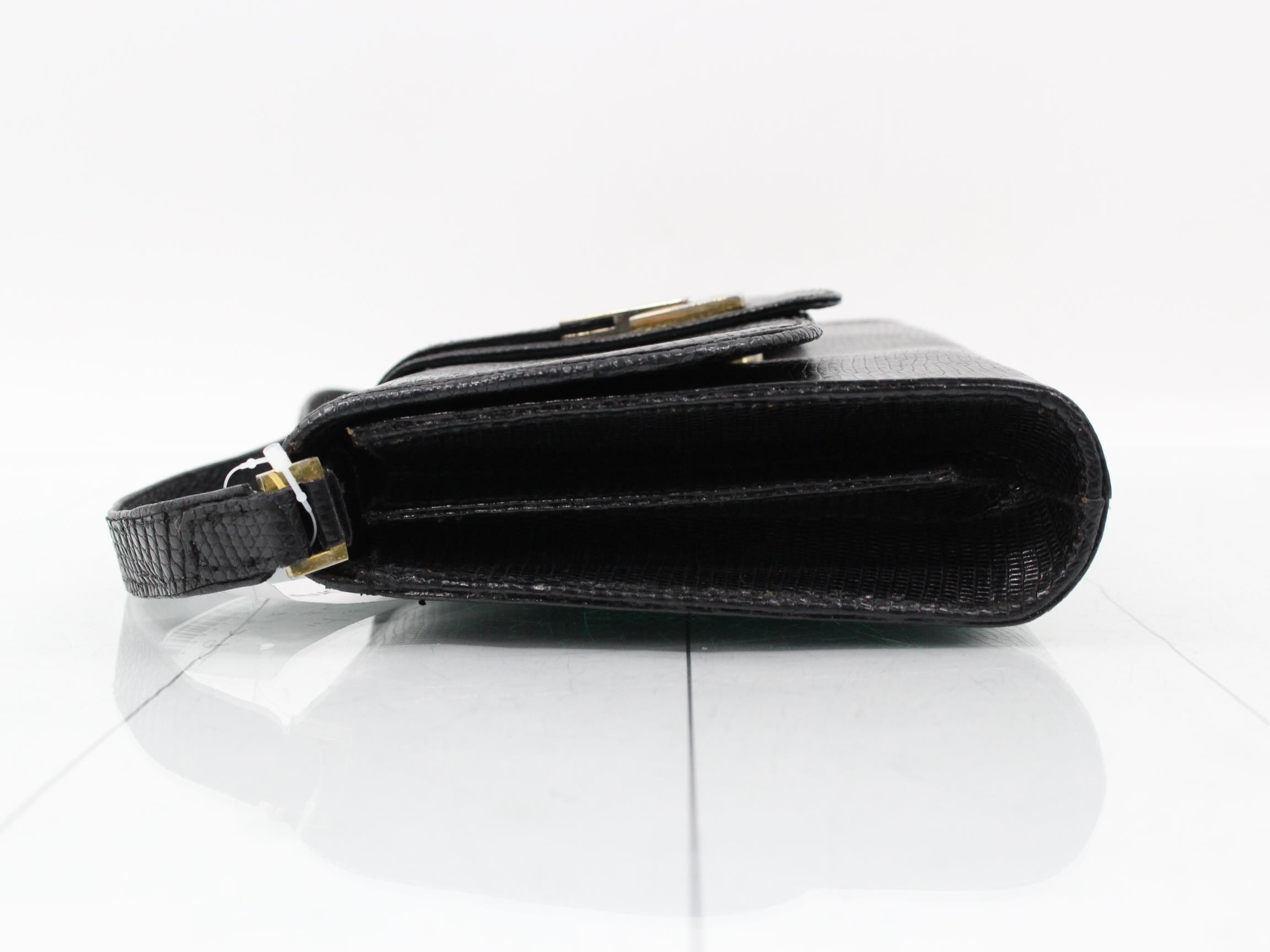 Vintage Lizard One Shoulder Bag — view 4
