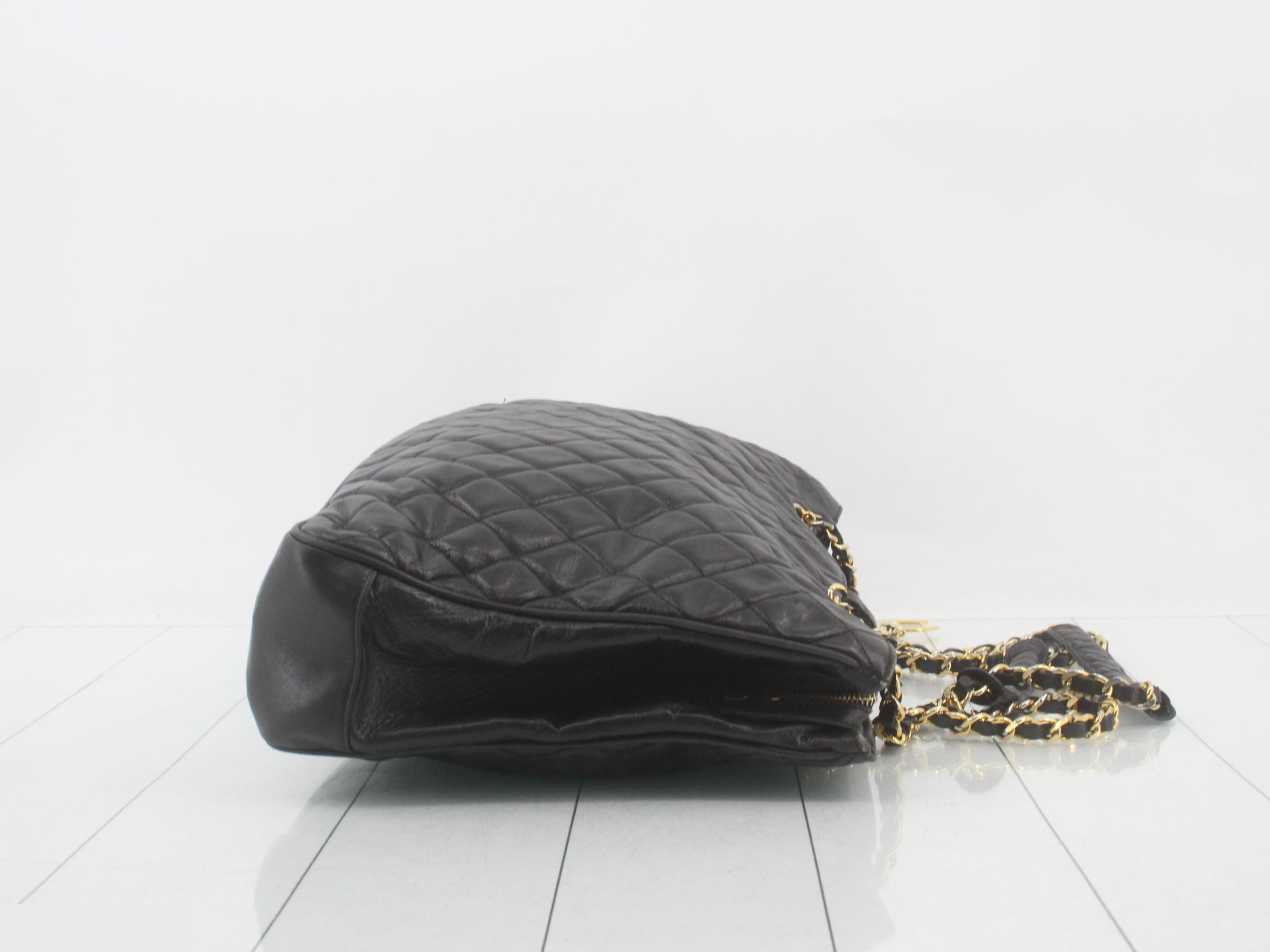 Lambskin Chain Tote Bag Matelassé — view 3