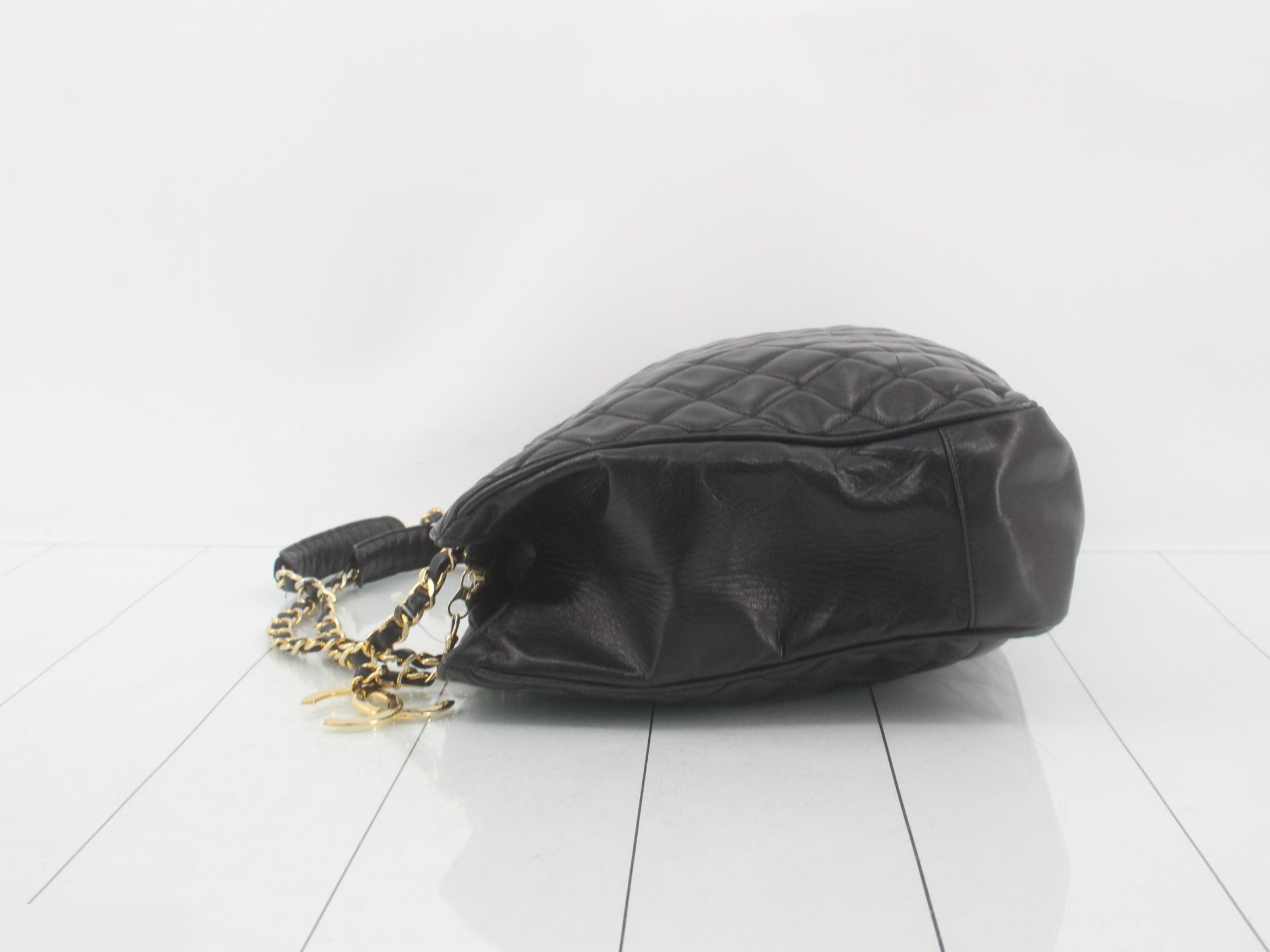 Lambskin Chain Tote Bag Matelassé — view 4