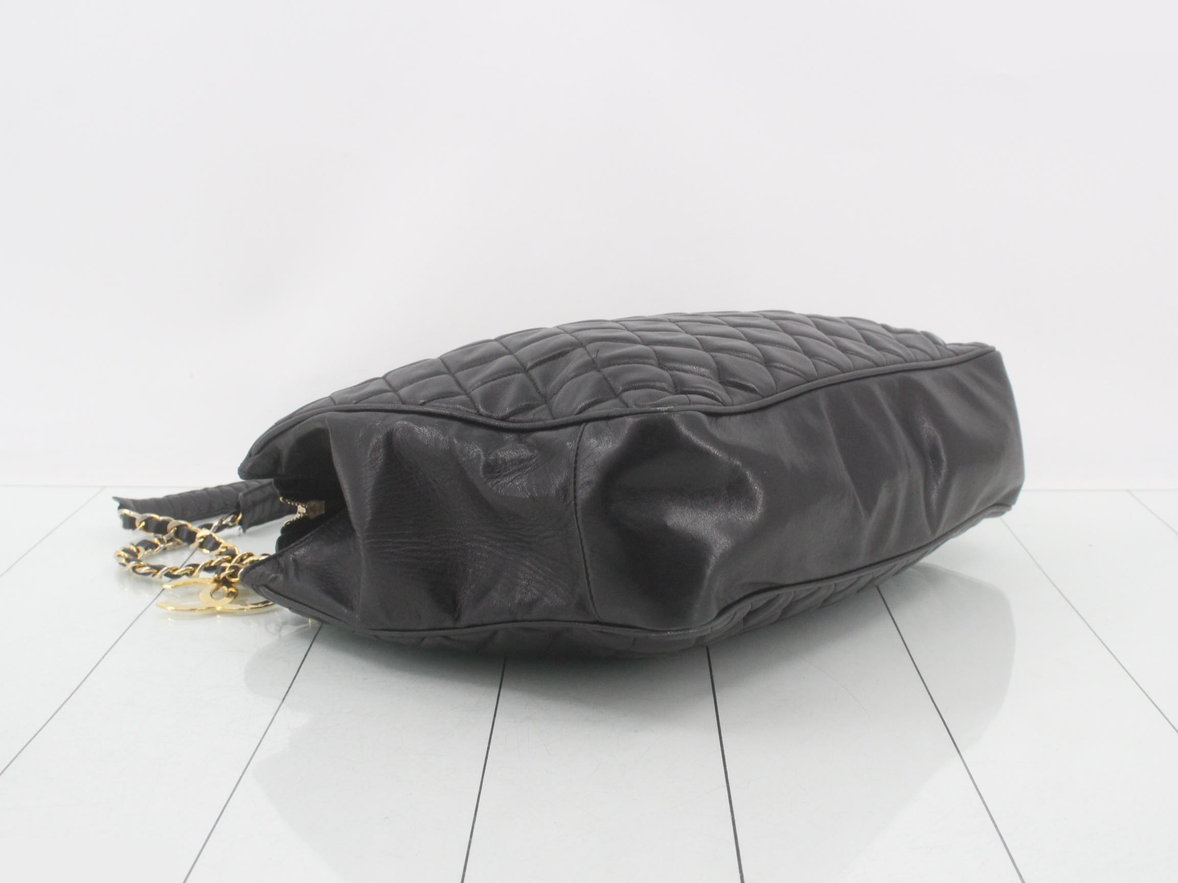 Lambskin Chain Tote Bag Matelassé — view 5