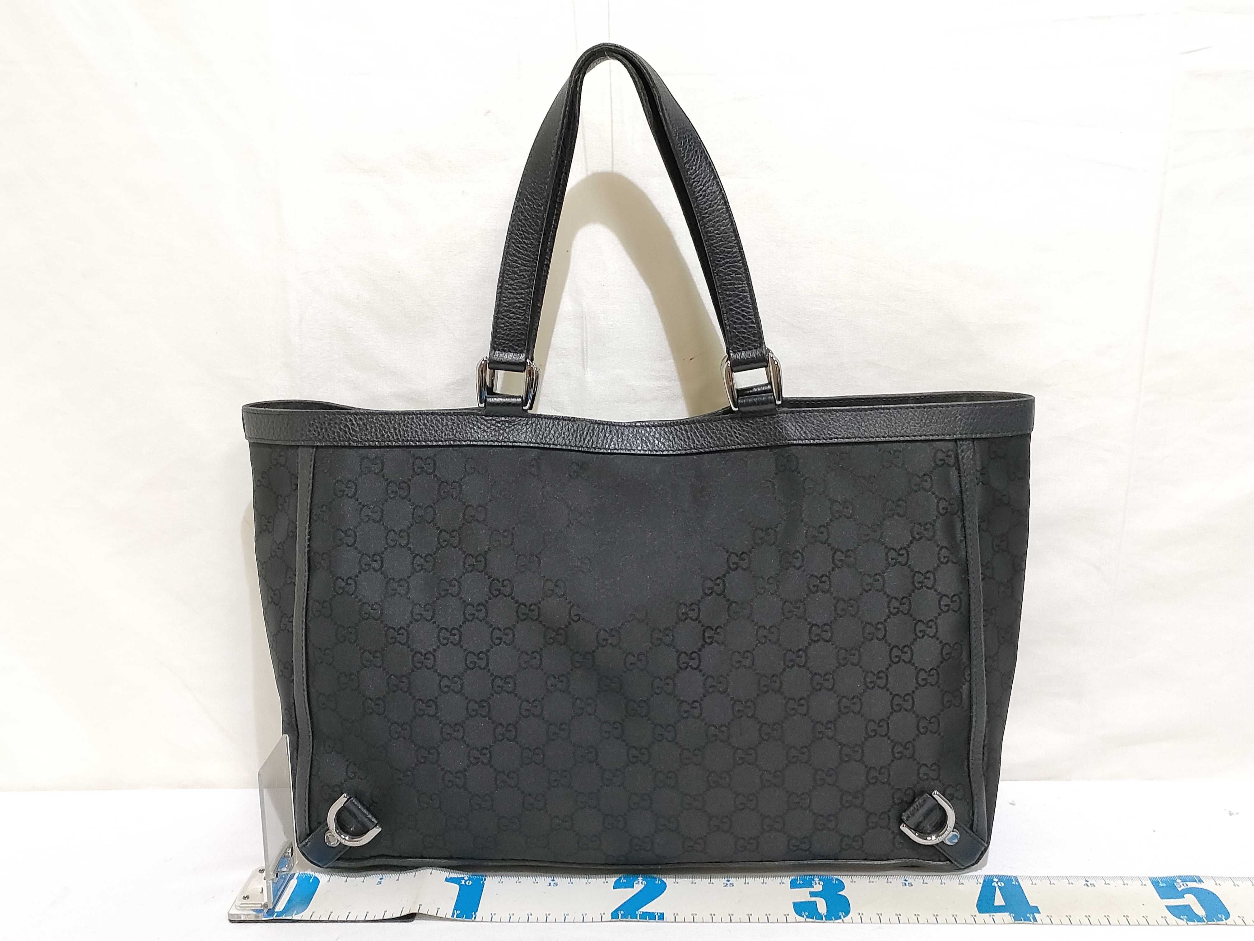 GG Canvas x Leather Tote 293580 Tote Bag — view 2