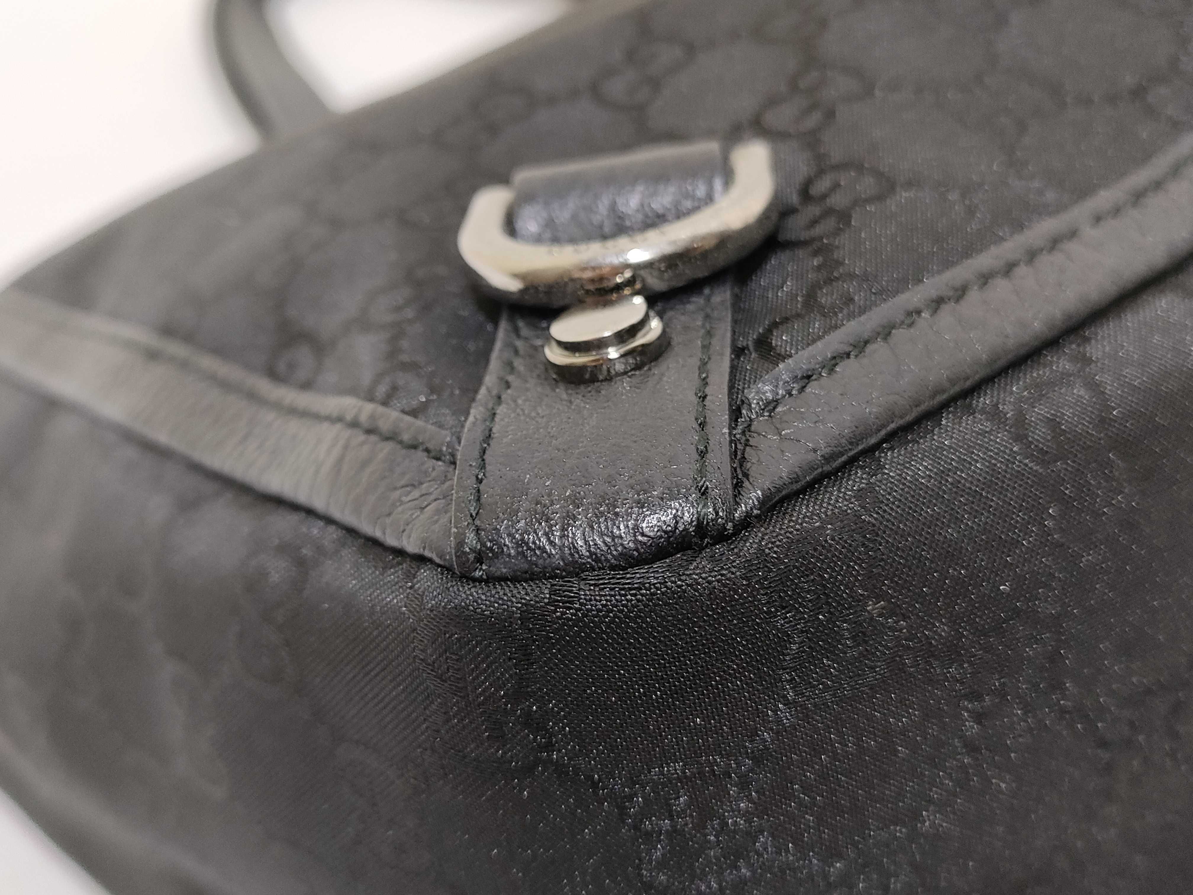 GG Canvas x Leather Tote 293580 Tote Bag — view 6