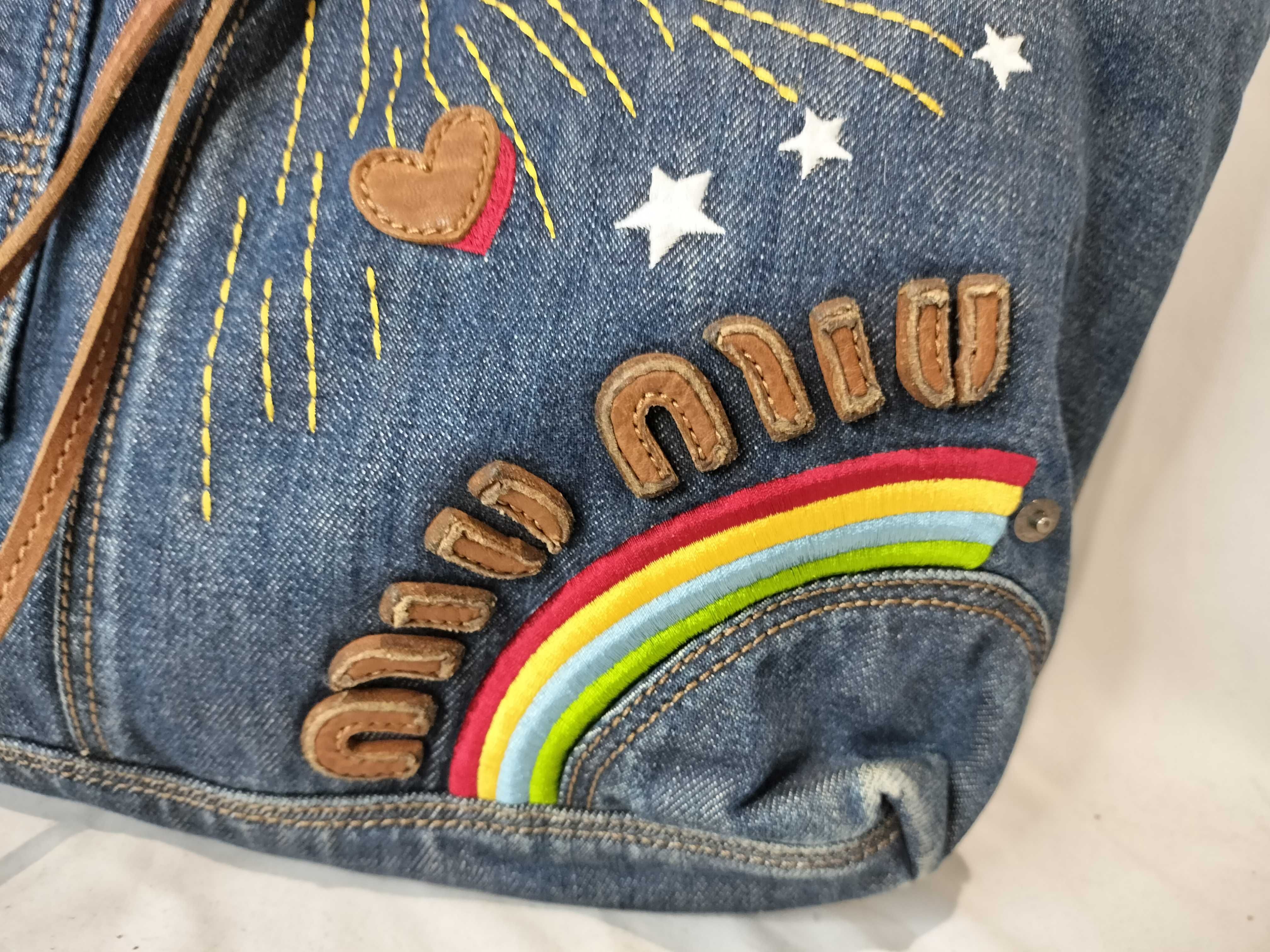 denim handbag — view 2
