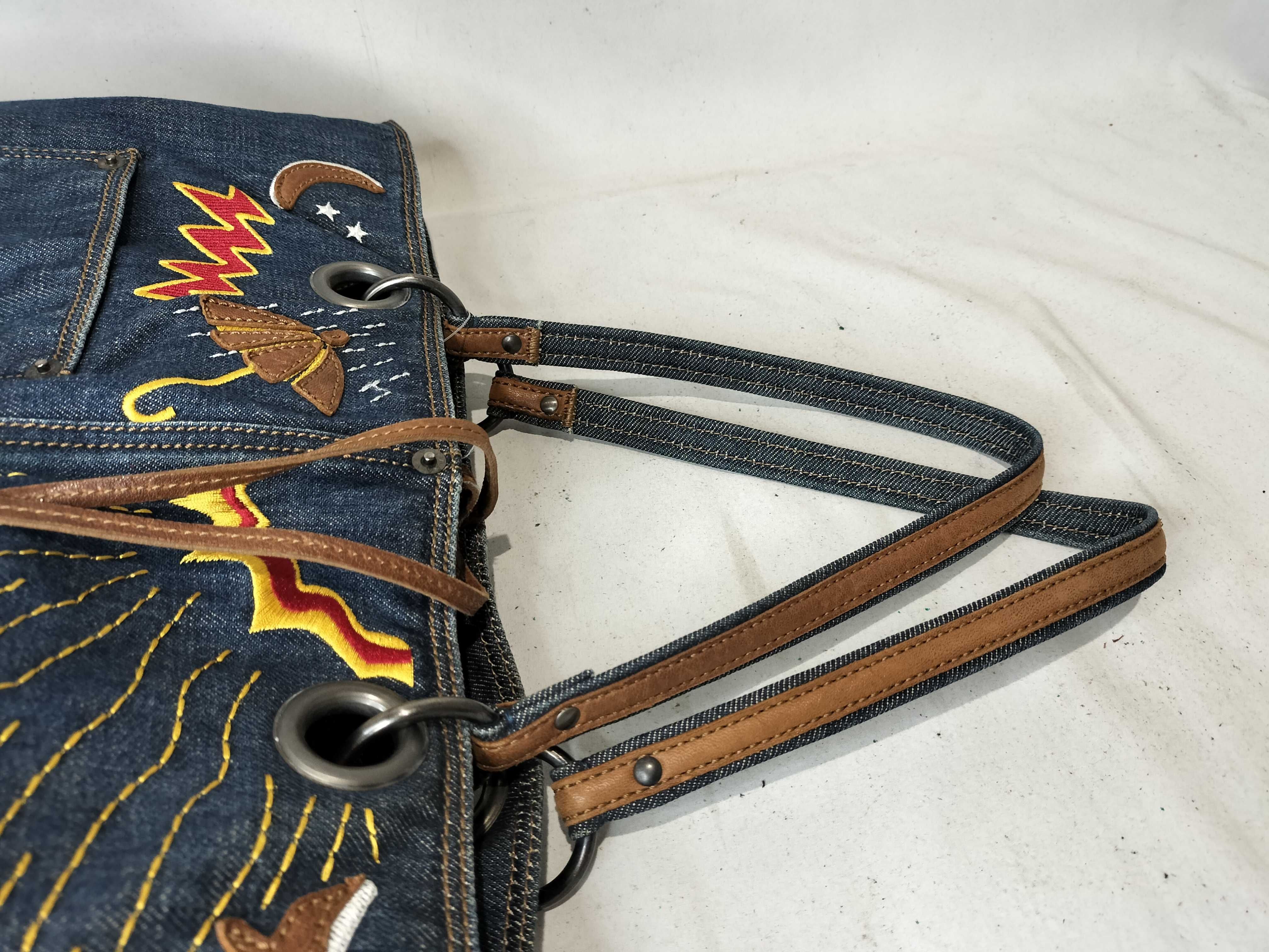 denim handbag — view 4