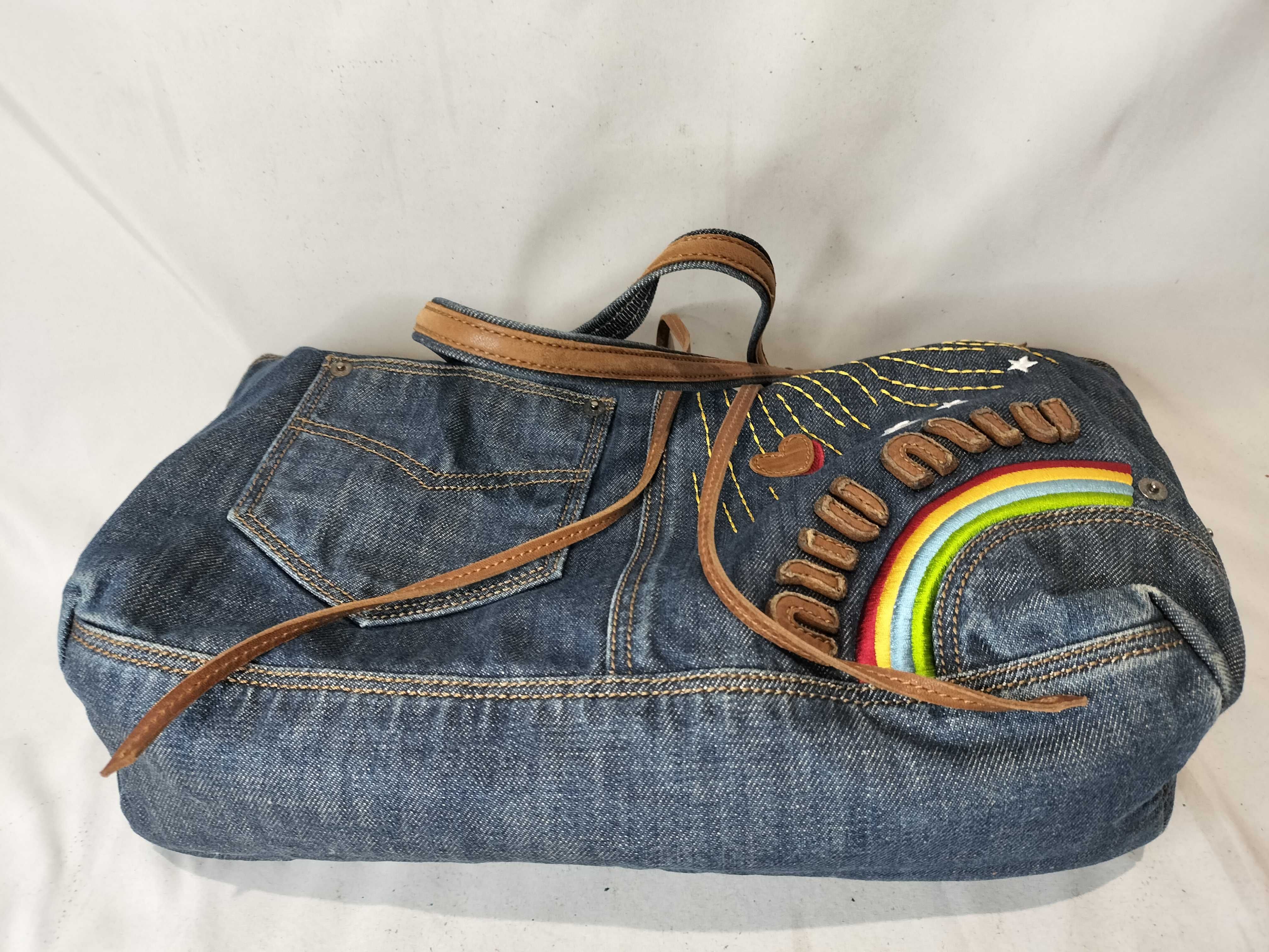 denim handbag — view 8
