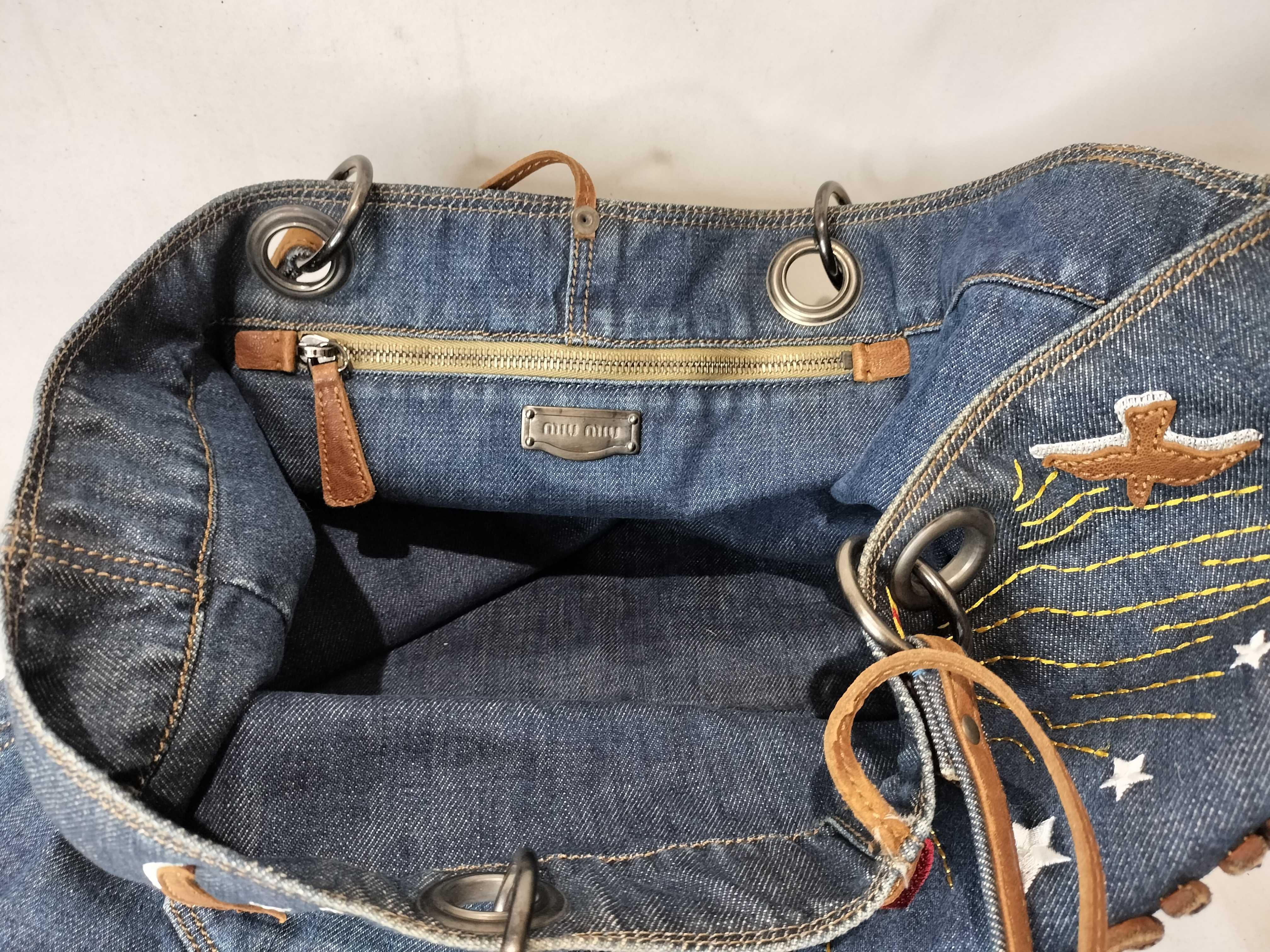 denim handbag — view 9