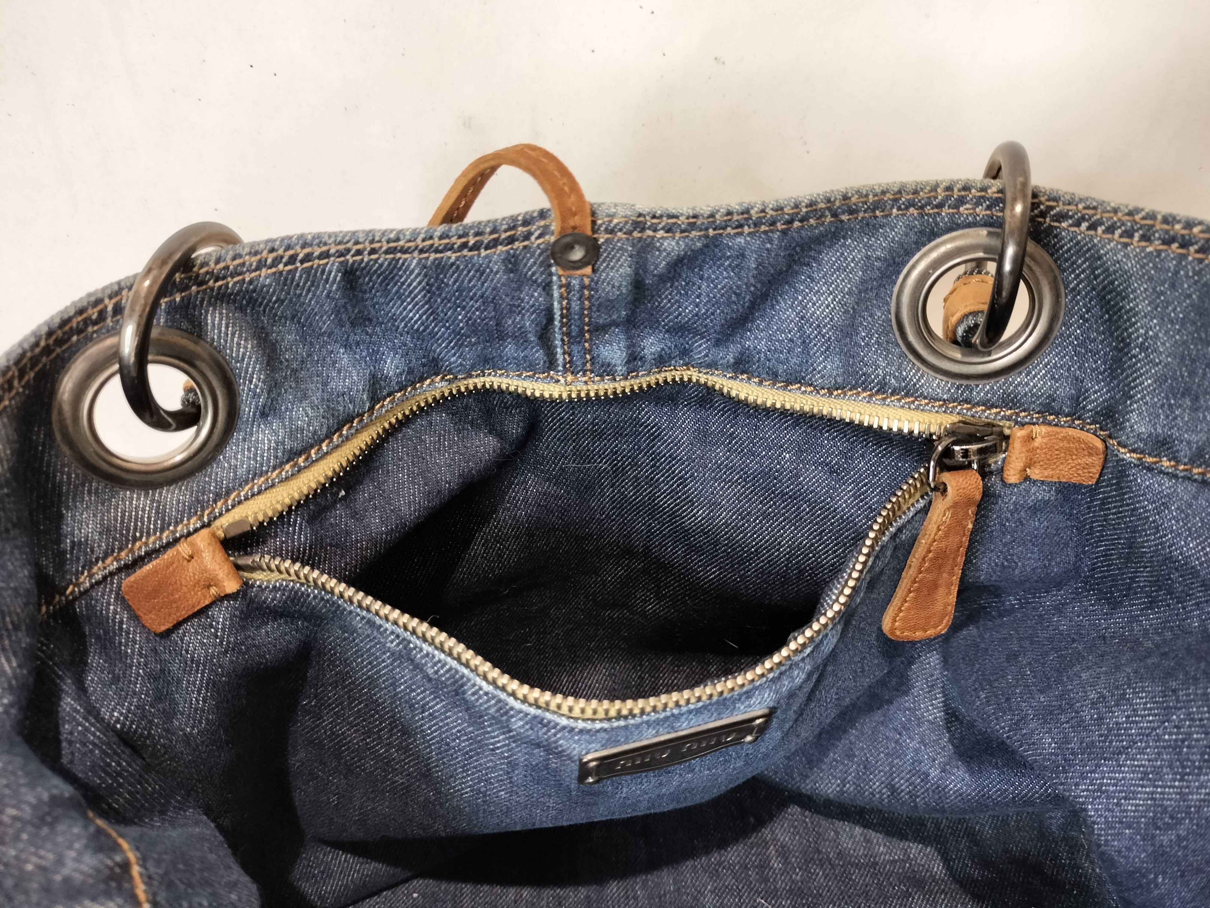 denim handbag — view 10