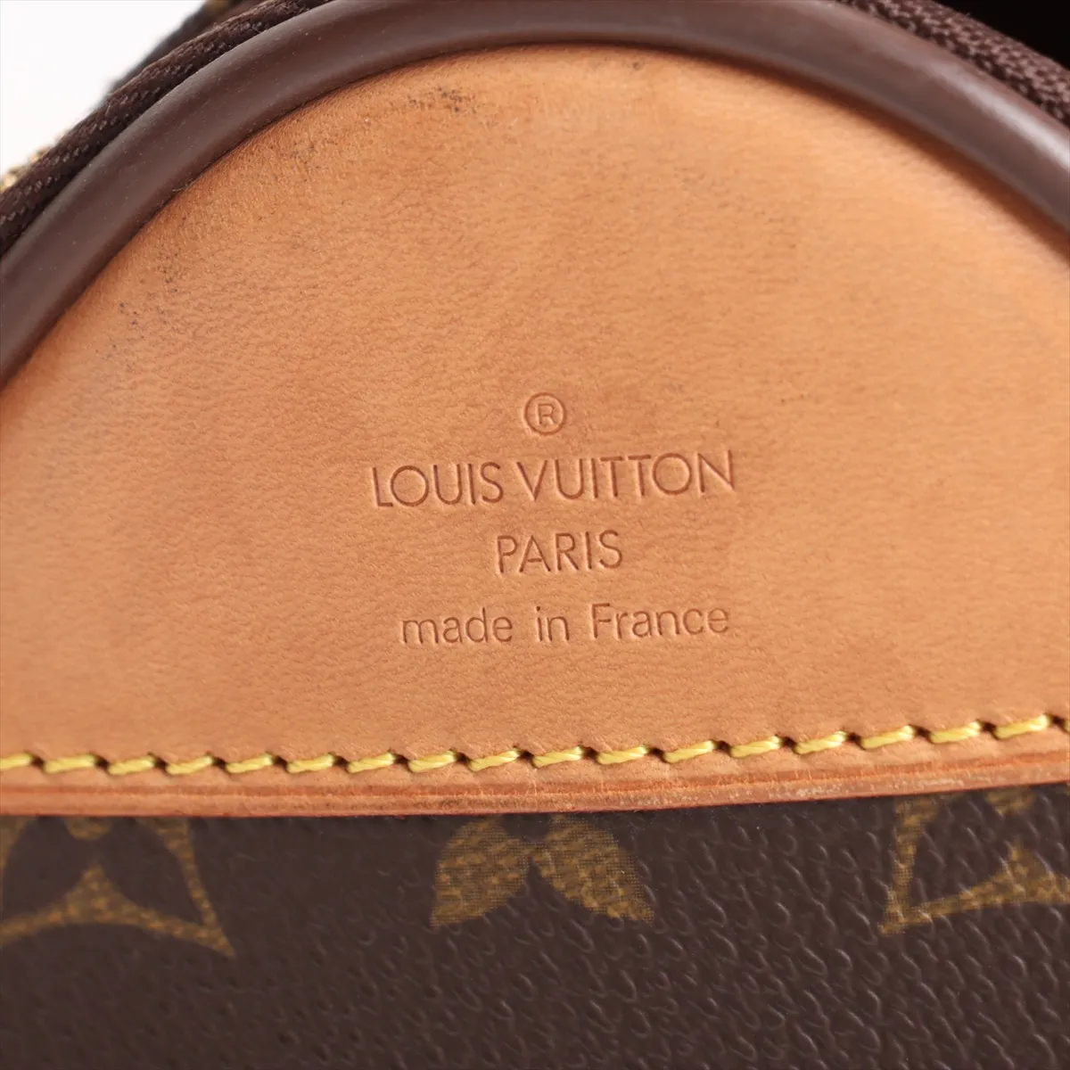 [Individually wrapped] Louis Vuitton Monogram Peguse 60 M23250 SP0042 Brown Initial Garment Cover with Hanger — view 11