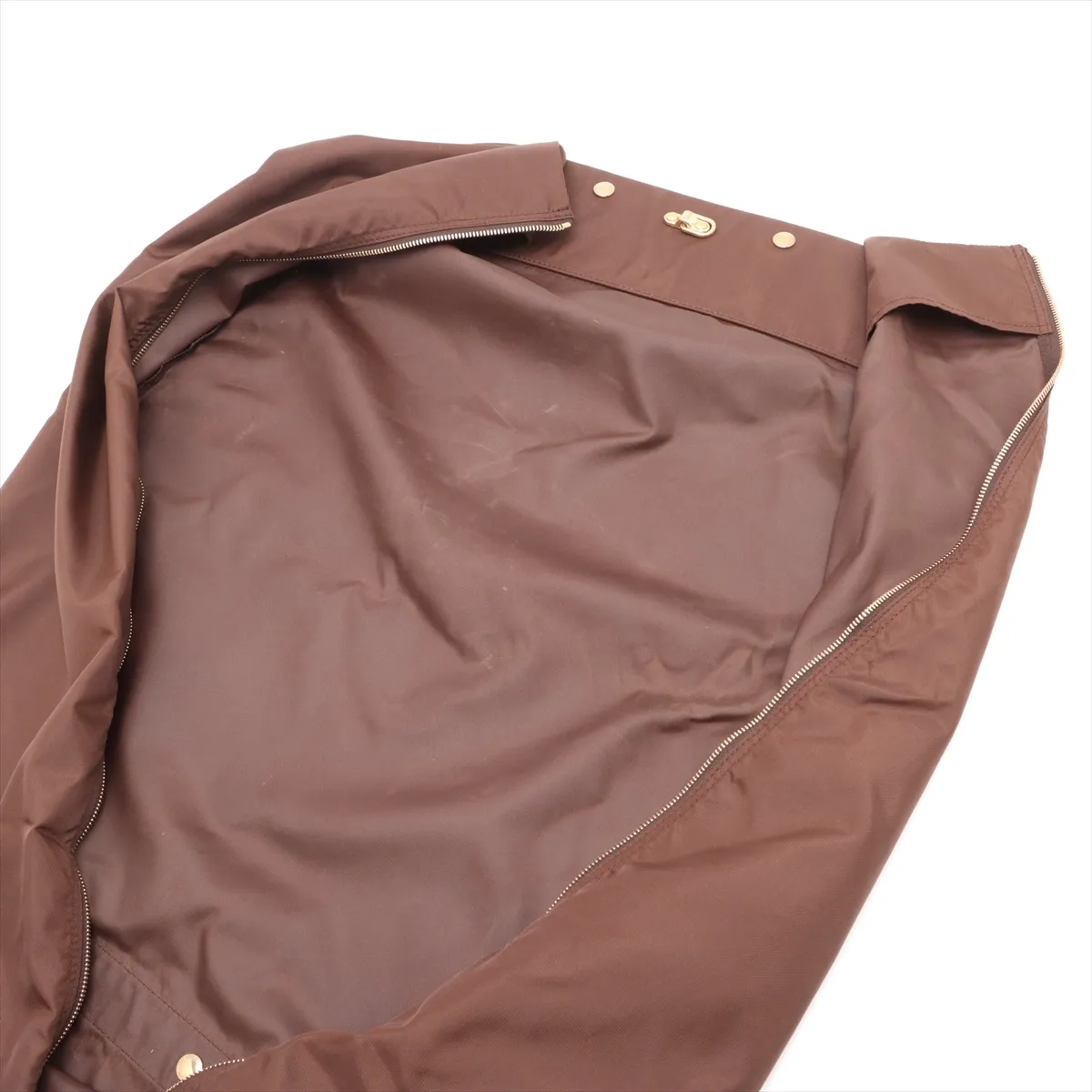 [Individually wrapped] Louis Vuitton Monogram Peguse 60 M23250 SP0042 Brown Initial Garment Cover with Hanger — view 10