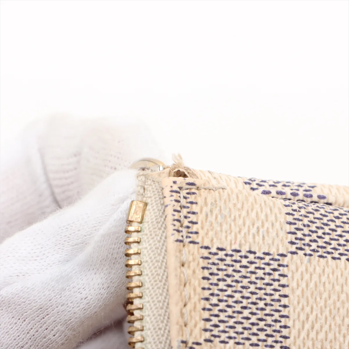 Damier Azur Pochette Accessoire N51986 CA2097 White — view 13
