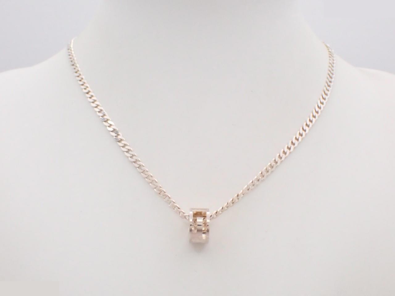 Necklace, 925 sterling silver, 17.7g, chain approximately 44cm — view 3