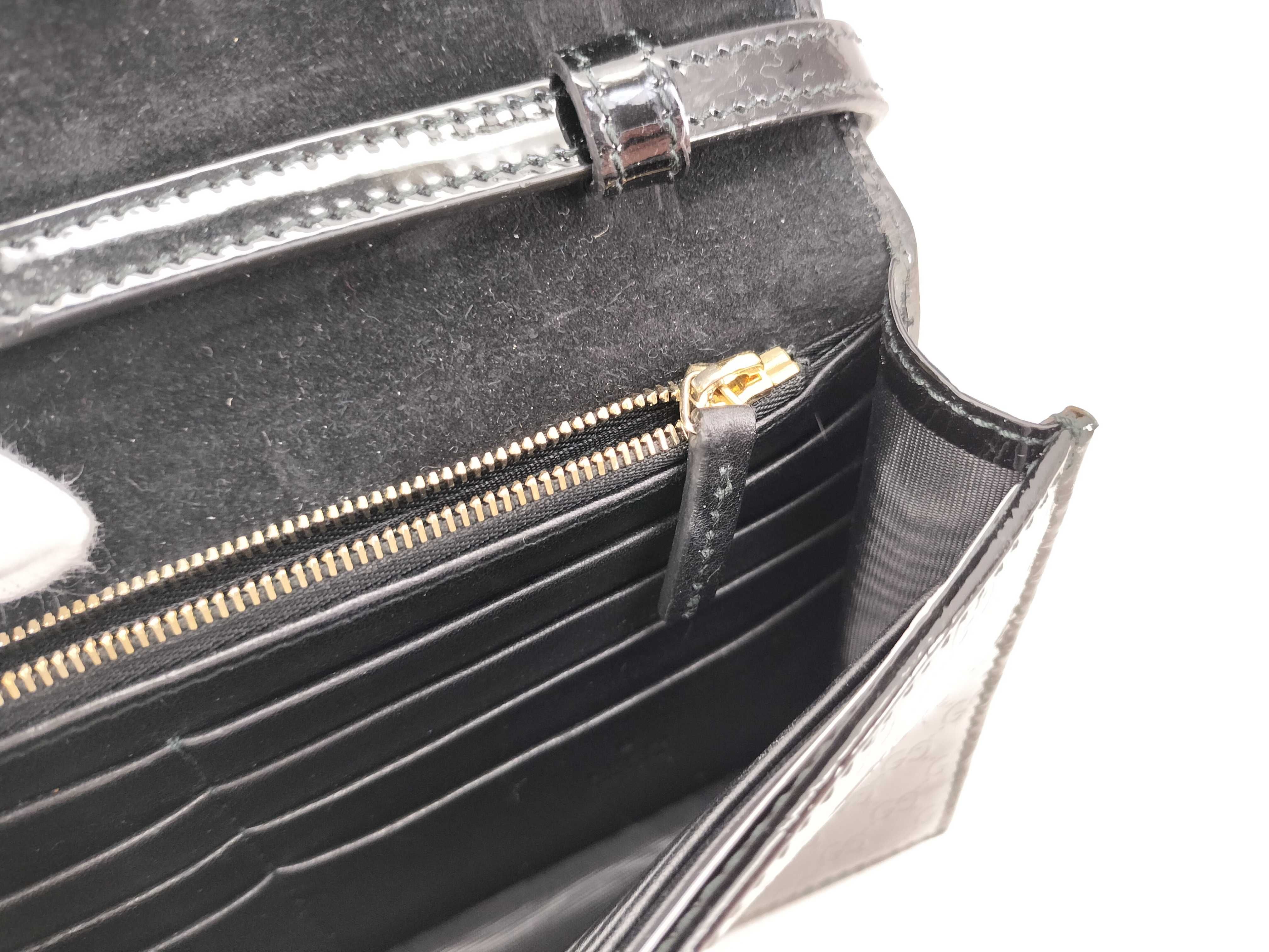 Micro GG Patent Shoulder Wallet 354086 Shoulder Bag — view 11