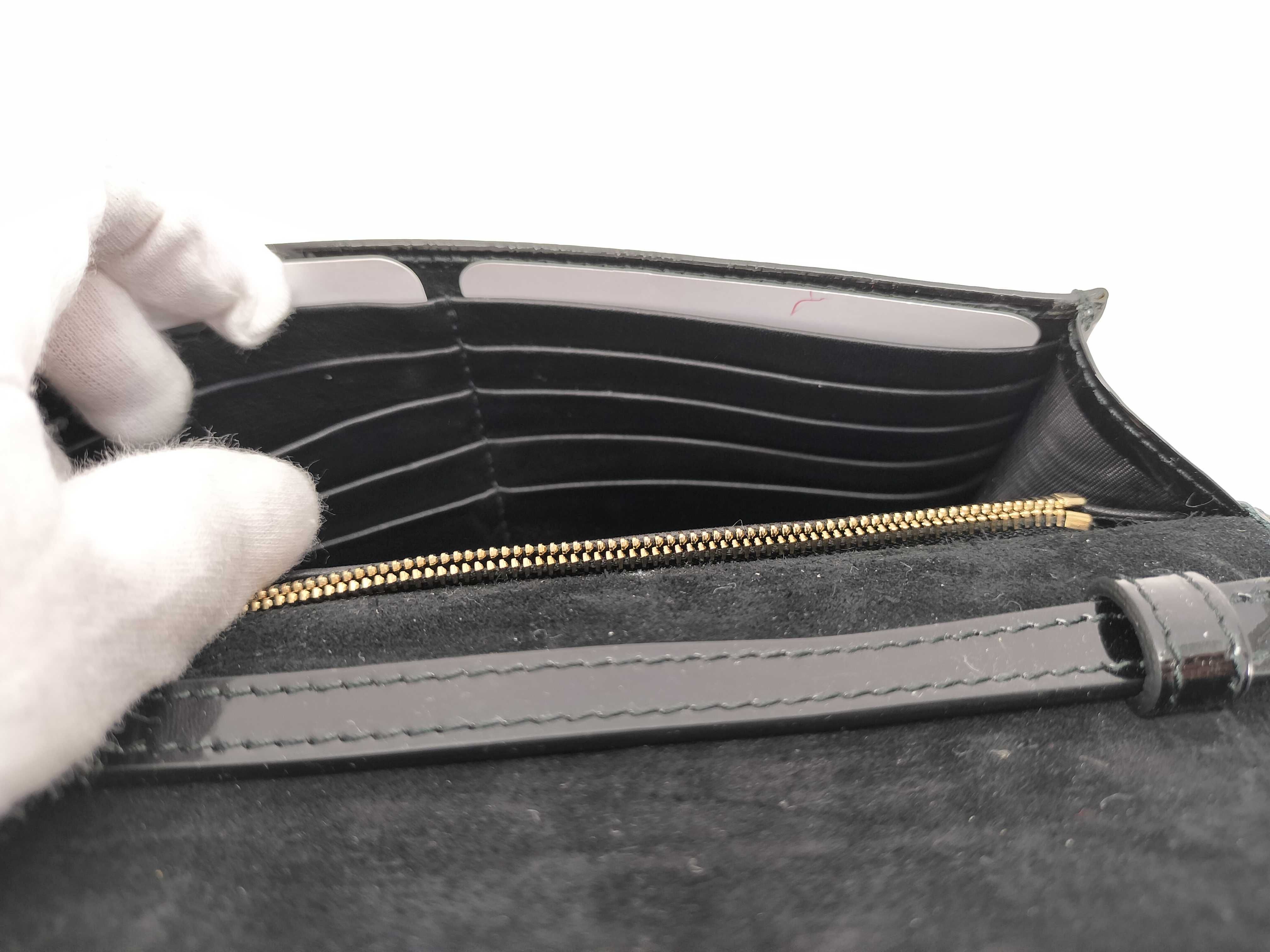 Micro GG Patent Shoulder Wallet 354086 Shoulder Bag — view 12