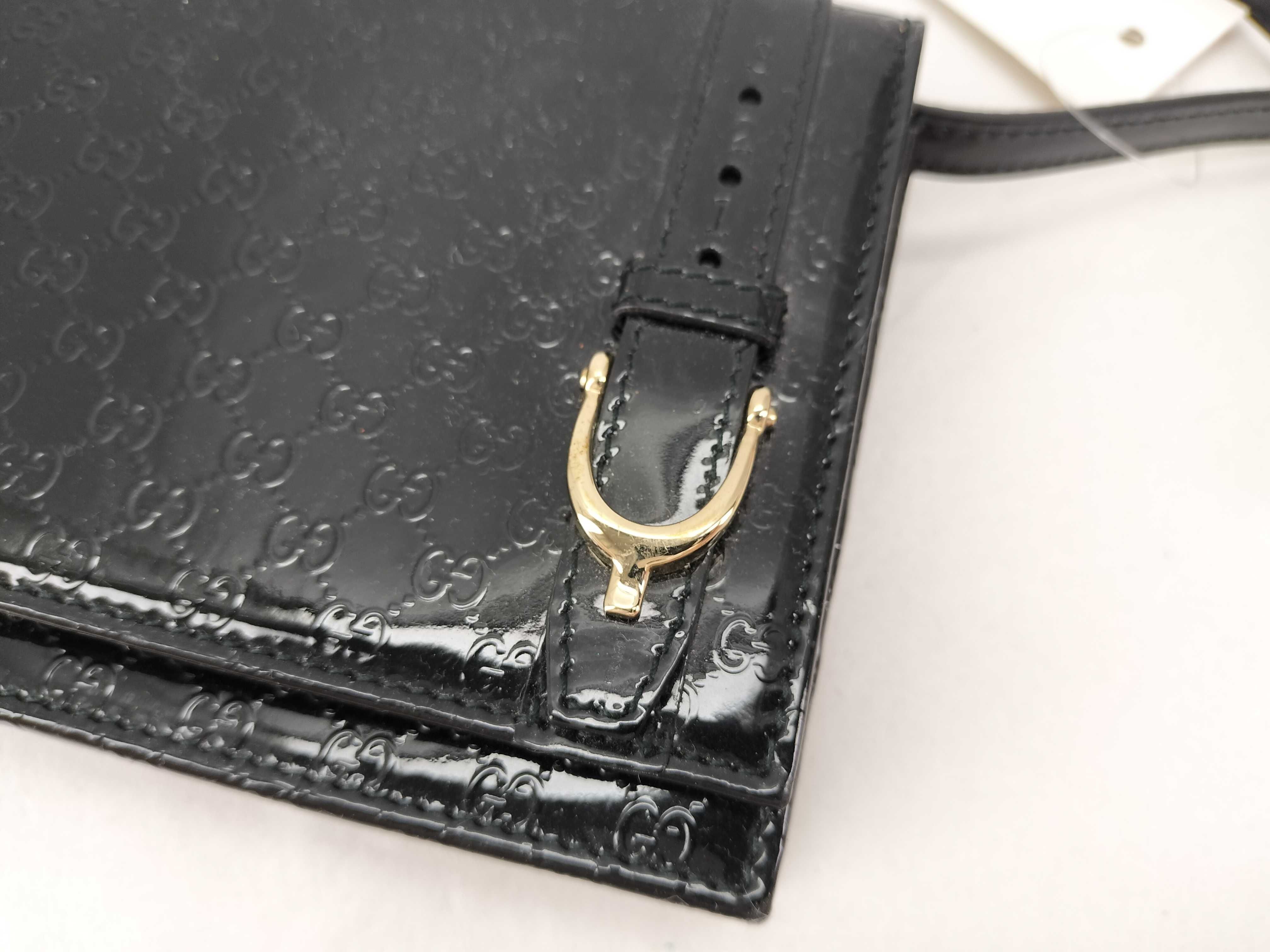 Micro GG Patent Shoulder Wallet 354086 Shoulder Bag — view 14