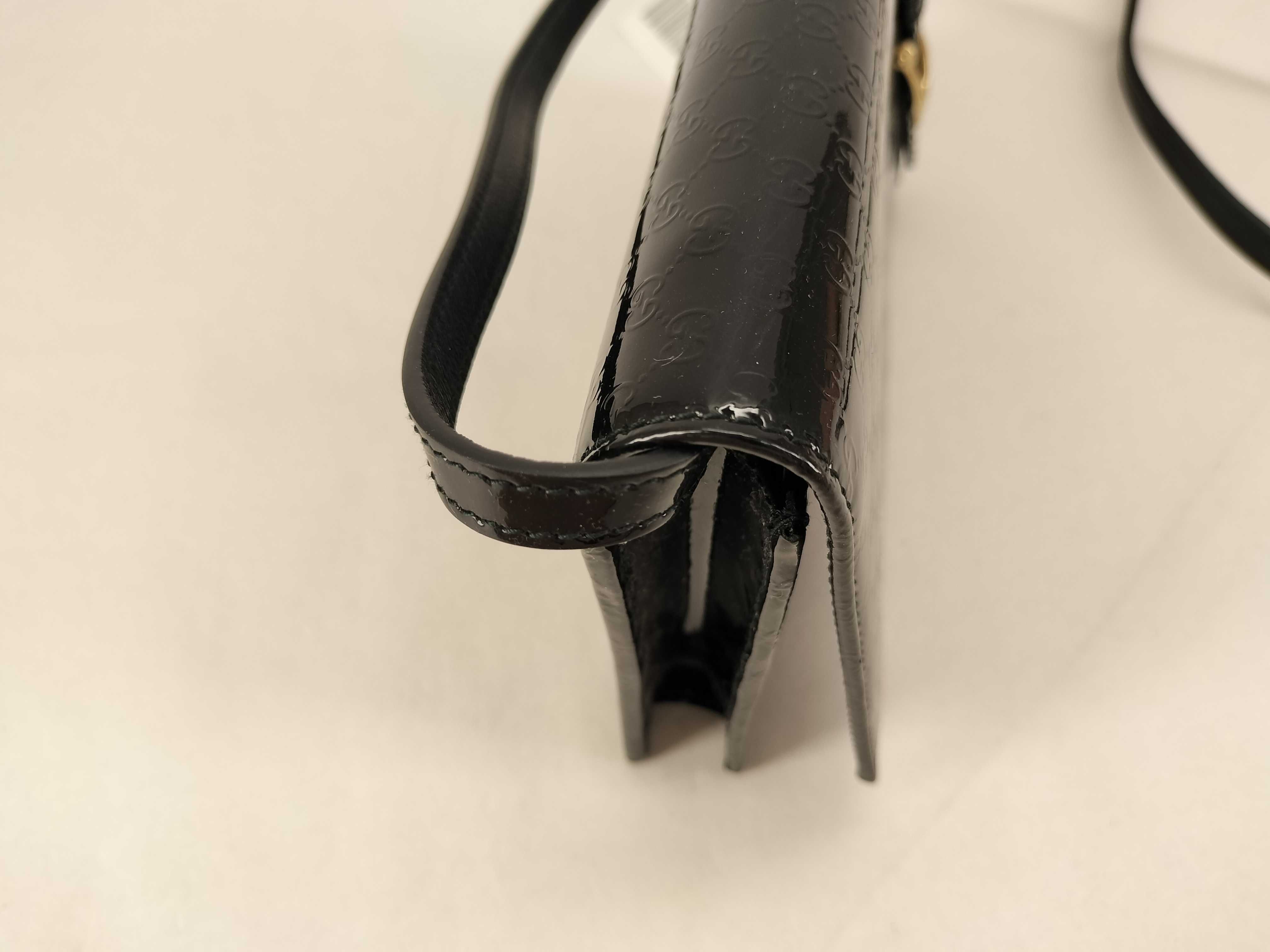 Micro GG Patent Shoulder Wallet 354086 Shoulder Bag — view 15
