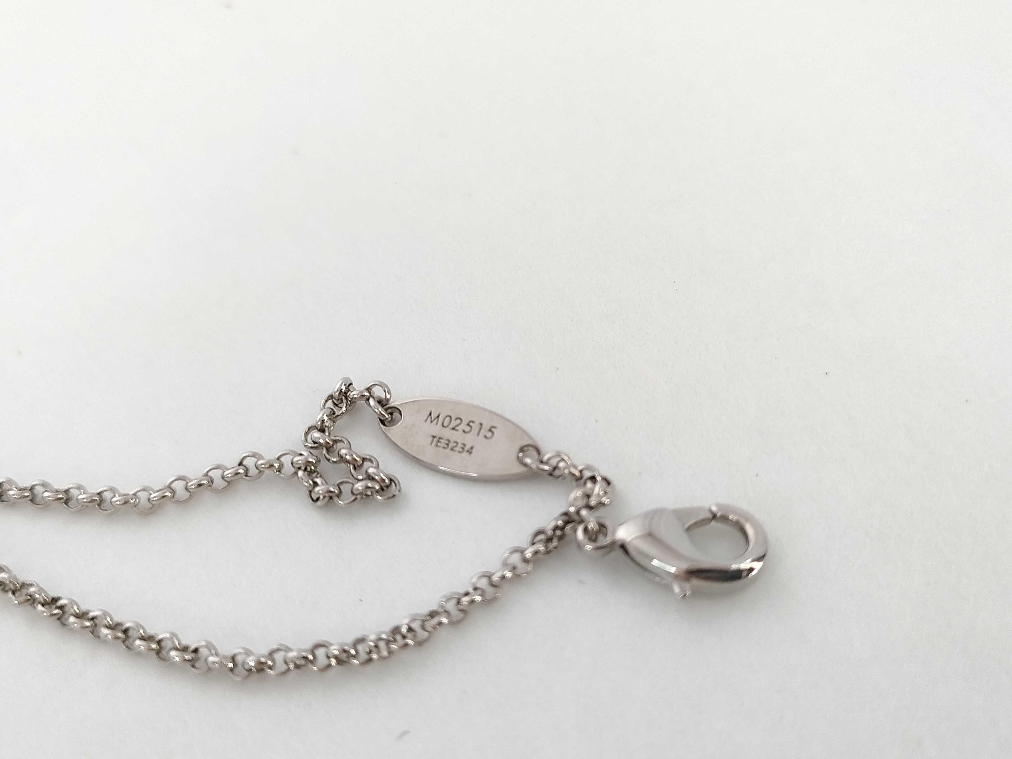 Lady LV Necklace, Metal Silver, MO2515 TE3234 Necklace — view 6