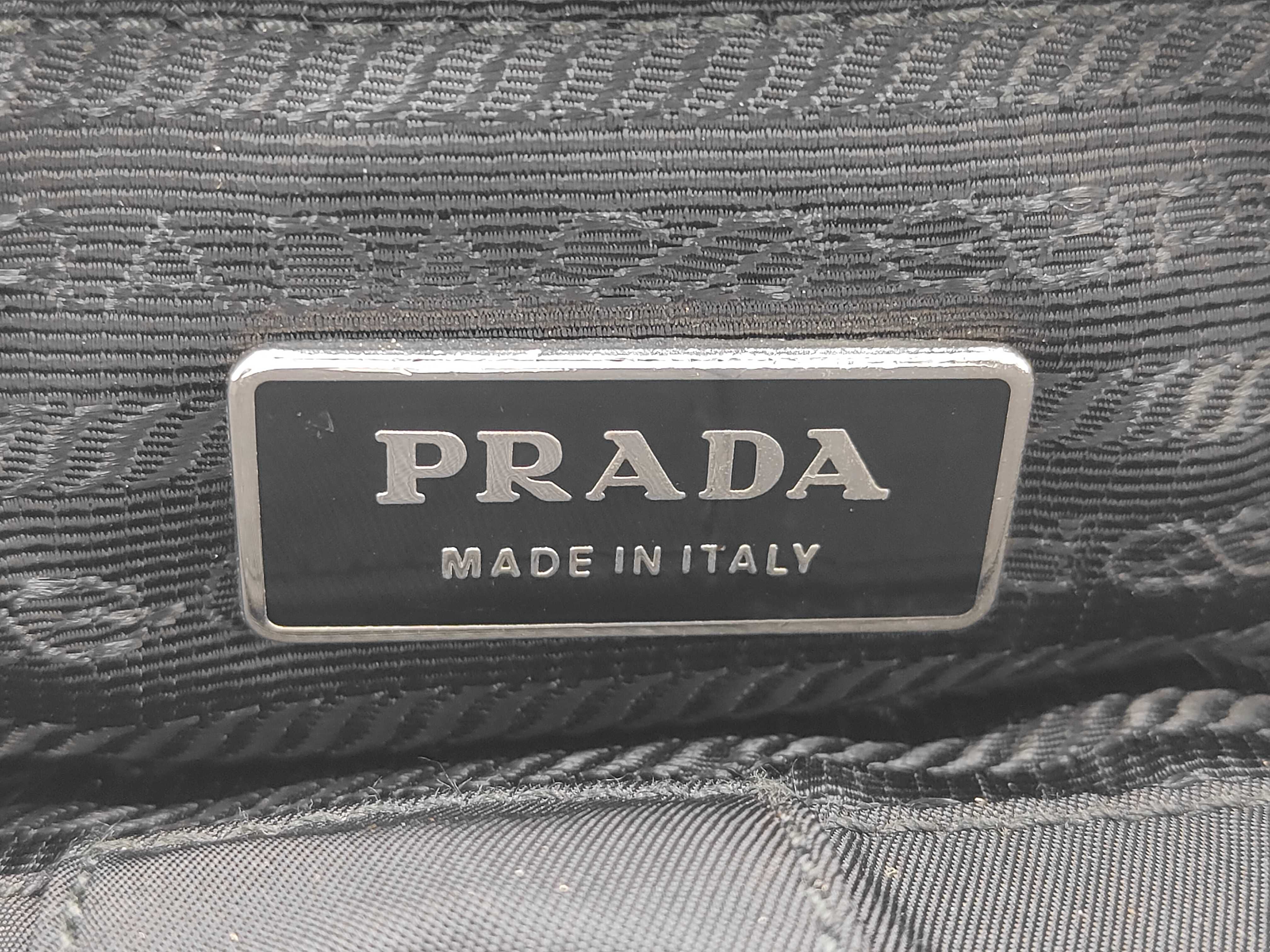 Nylon Prada Tote Bag Nylon Mother Bag Black Tote Bag — view 11