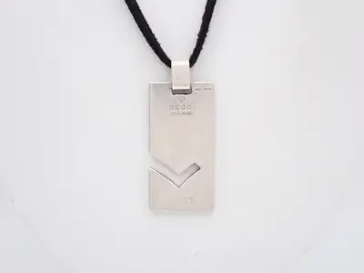 Aries plate necklace, SV925 / 13.2g