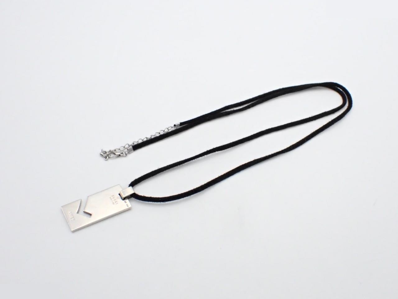 Aries plate necklace, SV925 / 13.2g — view 3