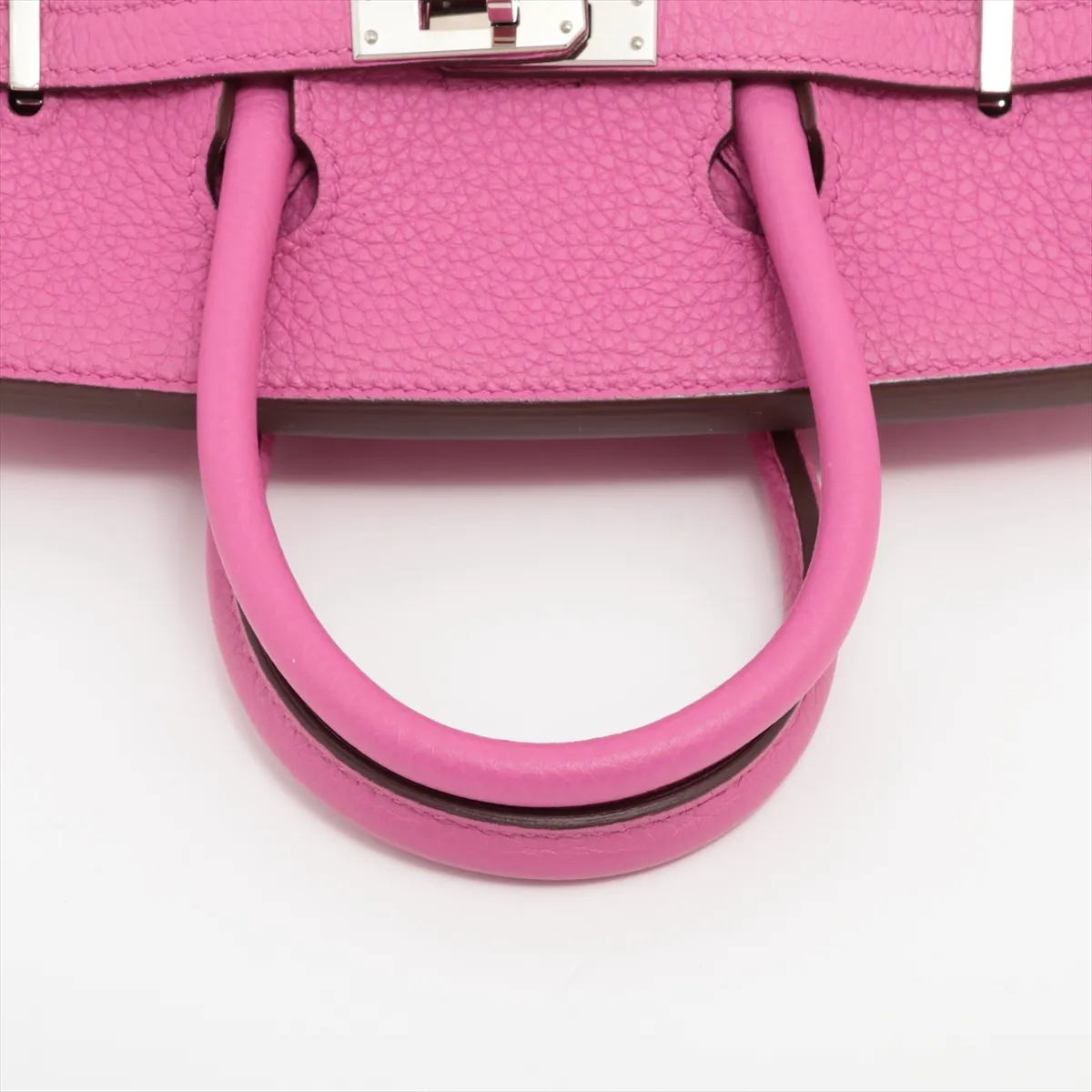 [Individually wrapped] Hermes Birkin 25 LeTourne Taurillon Clemence Magnolia Silver Hardware C:2018 — view 5