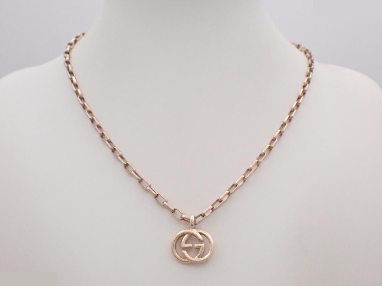 Interlocking Necklace, Sterling Silver (SV925), 21.5g — view 3