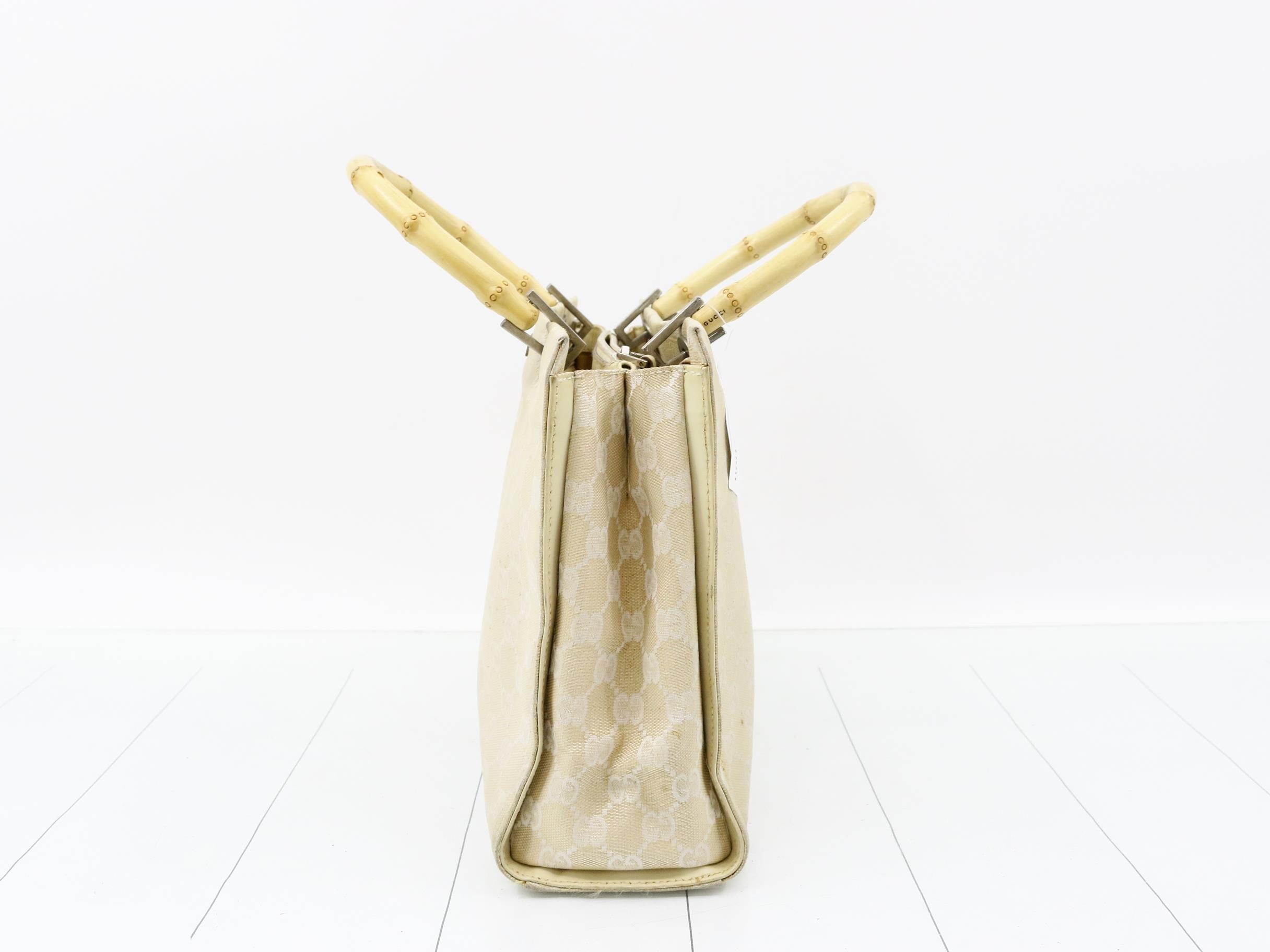 bamboo handbag — view 3