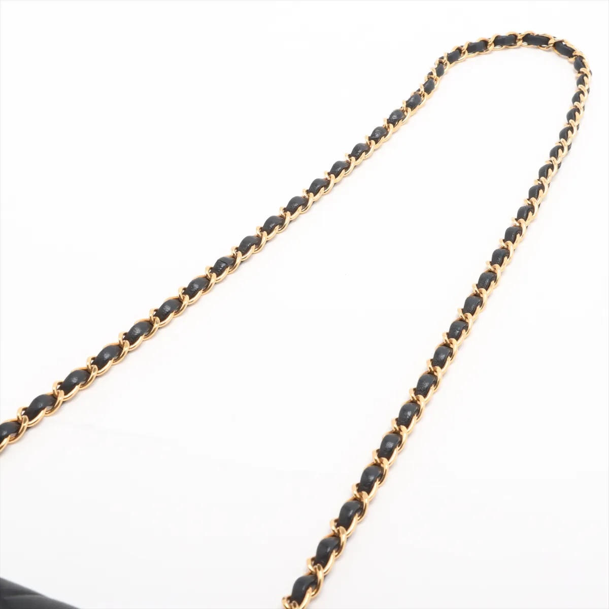 Matelasse Lambskin Single Flap Single Chain Bag Diana Flap Black Gold Hardware 4978422 4th Series — view 5