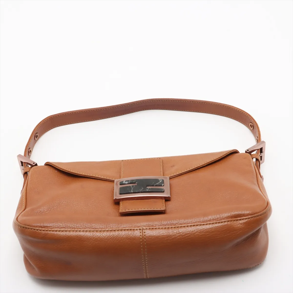 leather shoulder bag brown 8BR003 — view 6