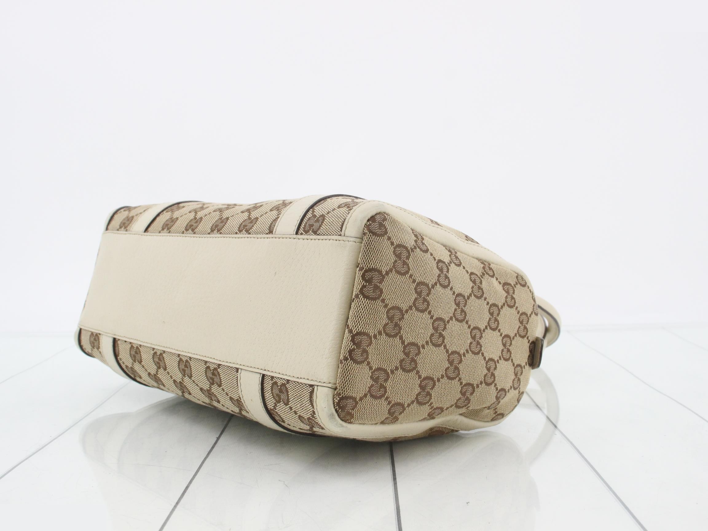 Abbey Handbag White Mini Boston 130942 1781 — view 6
