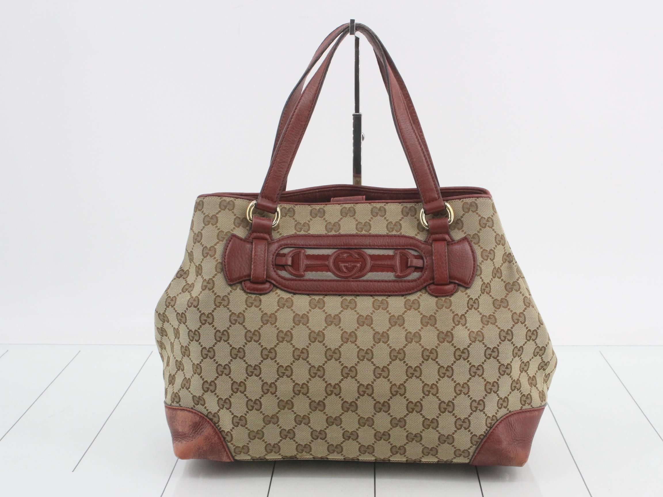 Horsebit GG canvas tote bag
