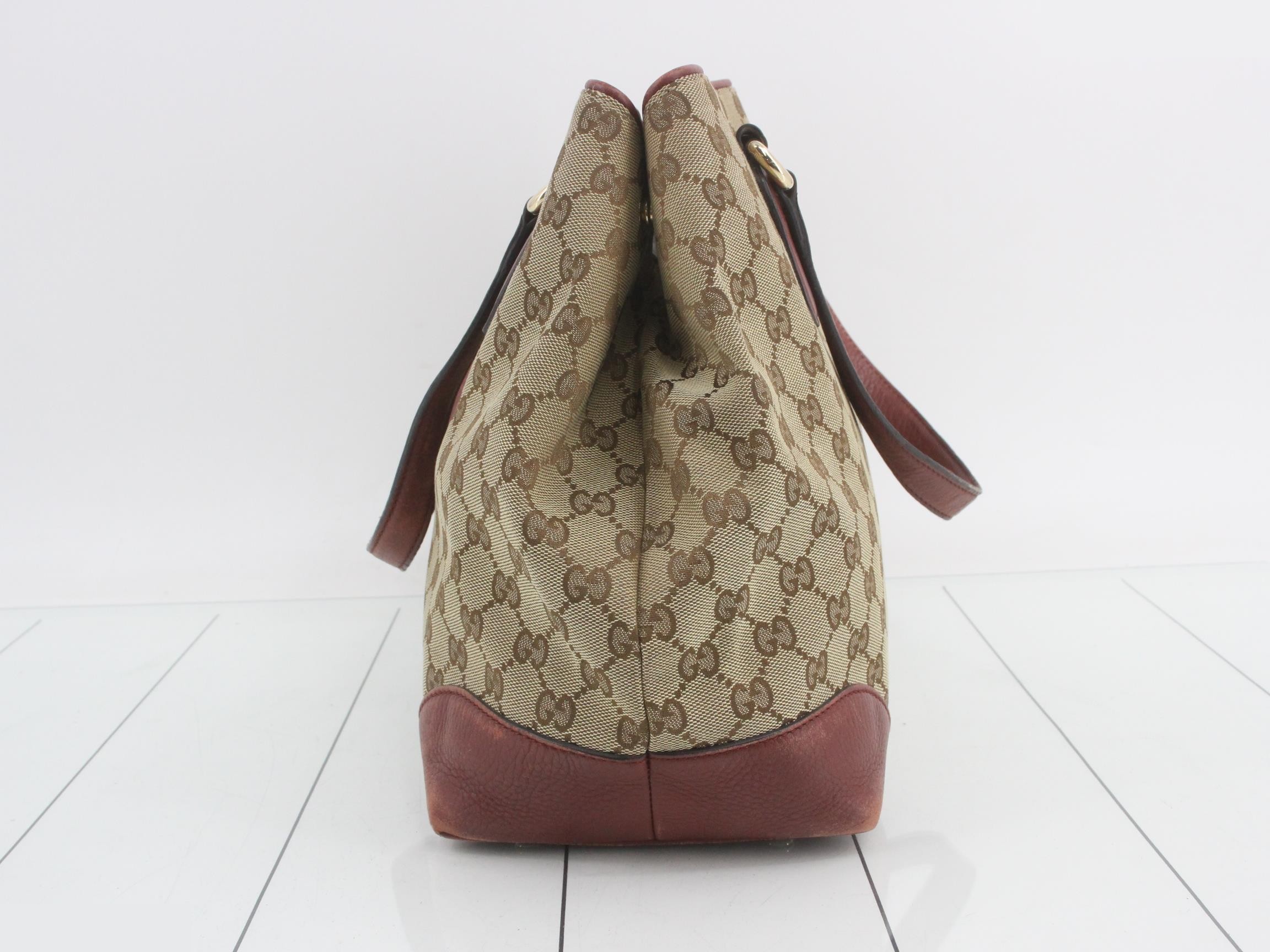 Horsebit GG canvas tote bag — view 3