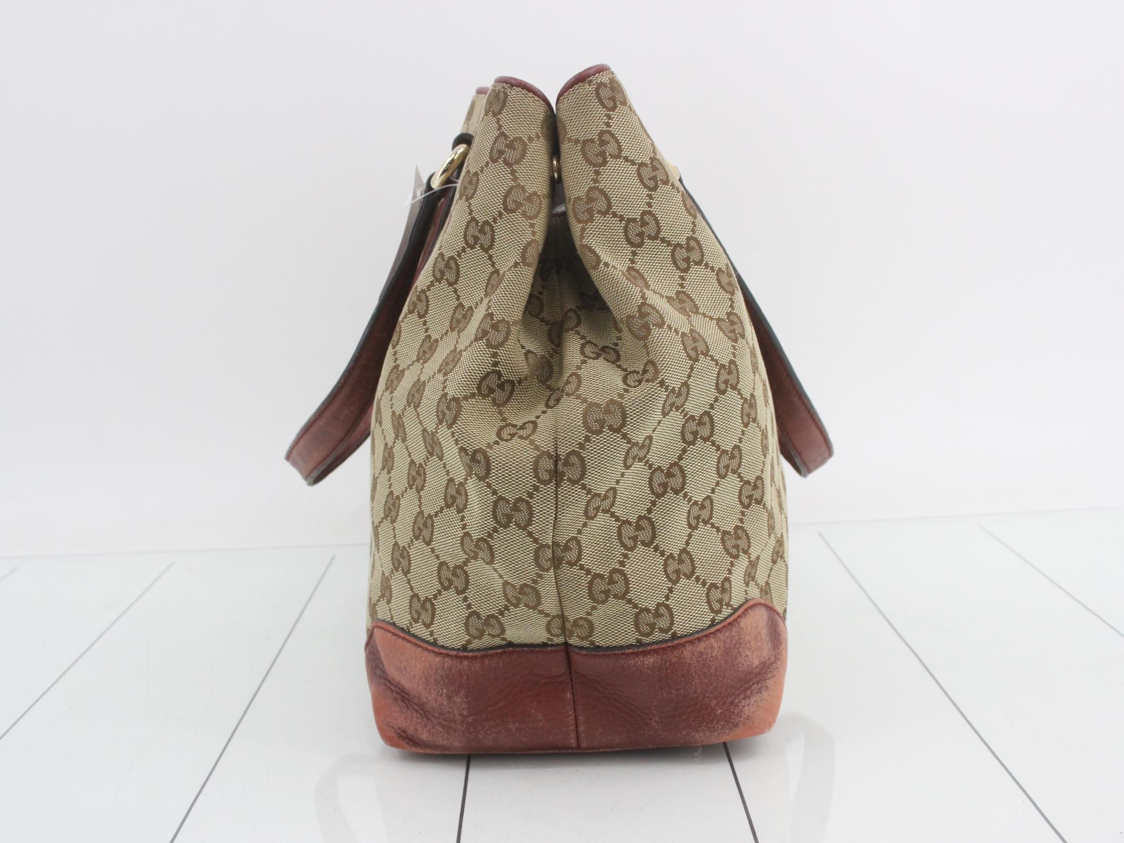 Horsebit GG canvas tote bag — view 4