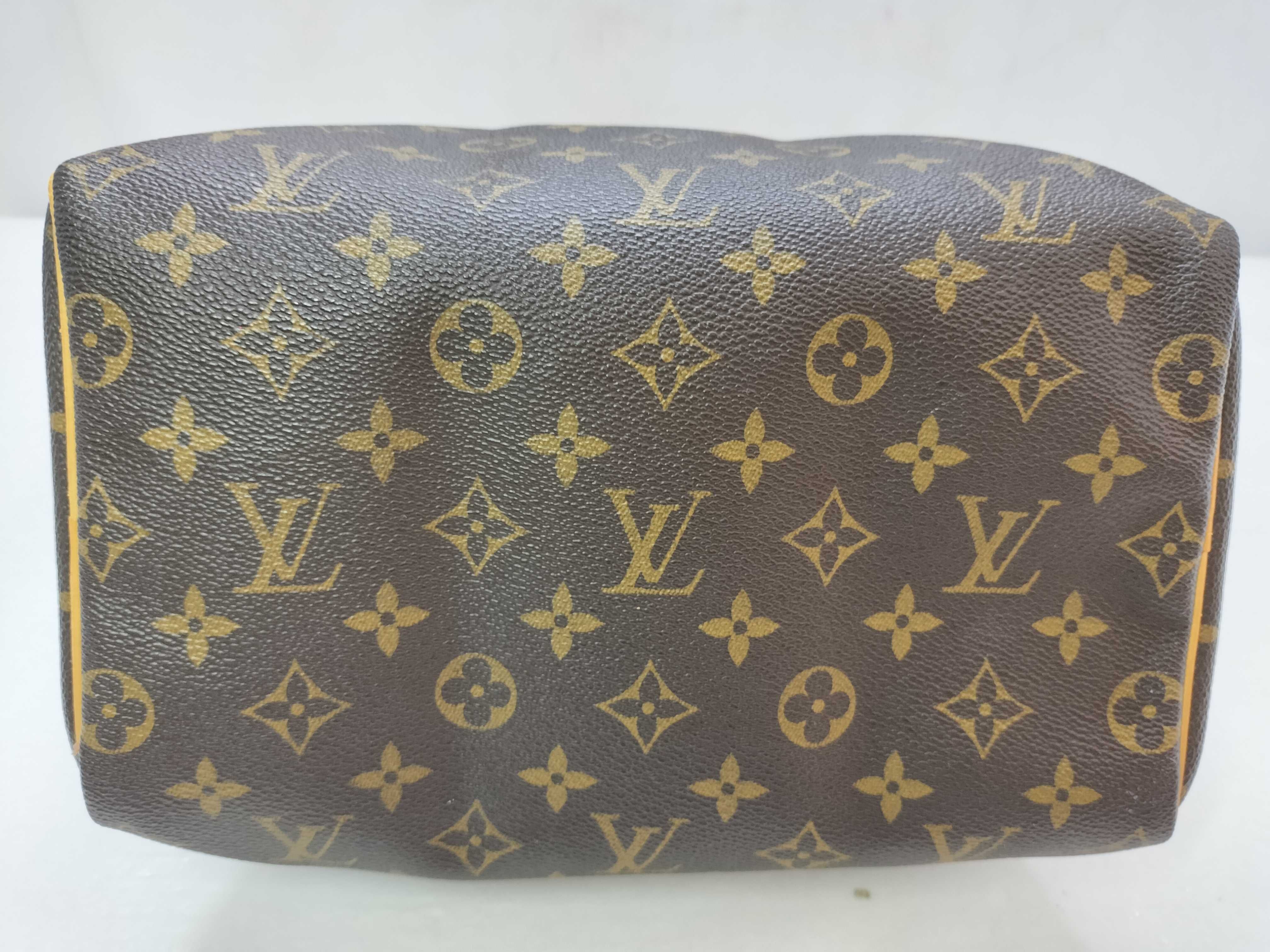 Monogram Louis Vuitton Speedy 25 M41109 Handbag Monogram Handbag — view 13