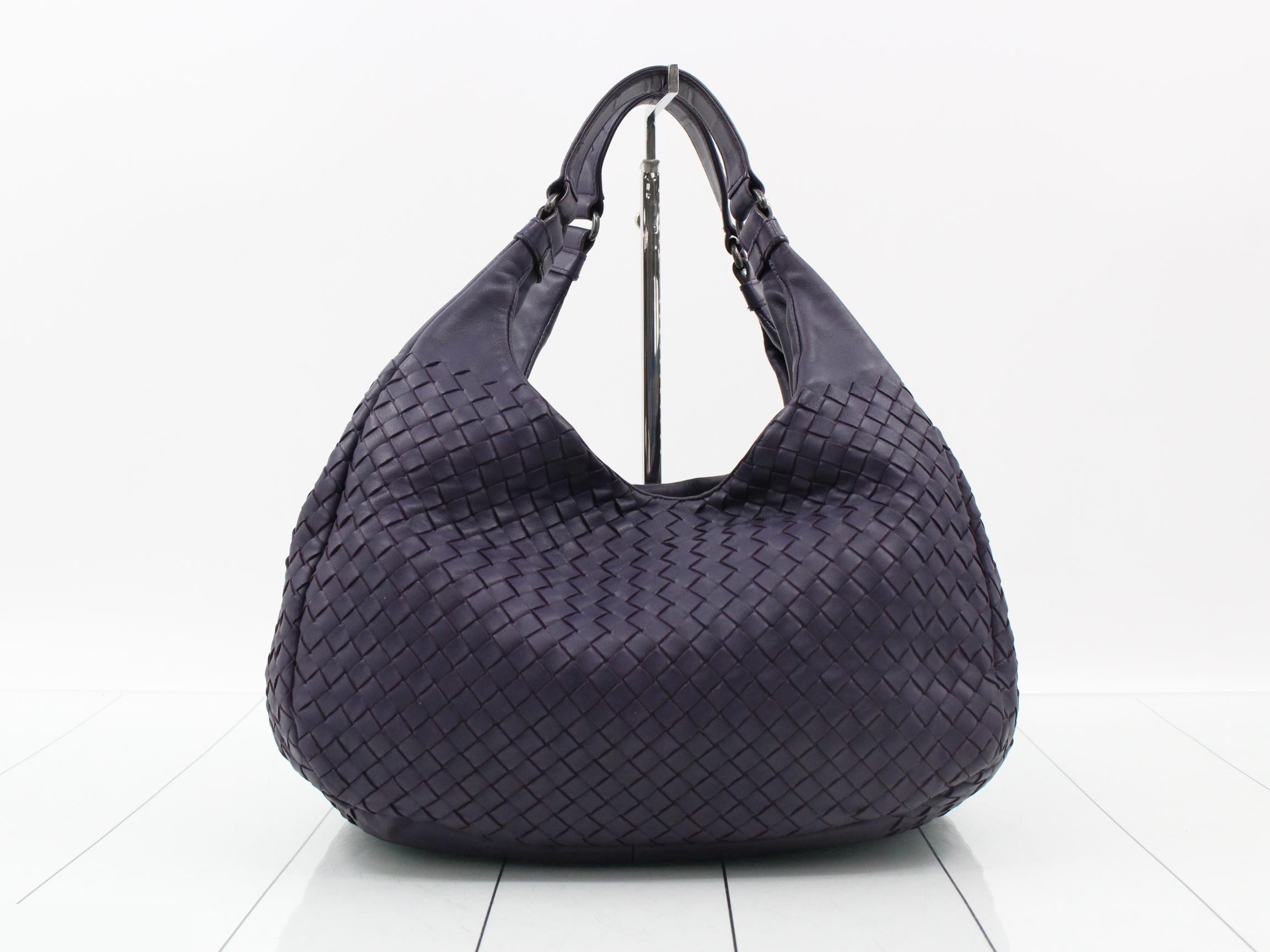 Intrecciato Campana Hobo Purple