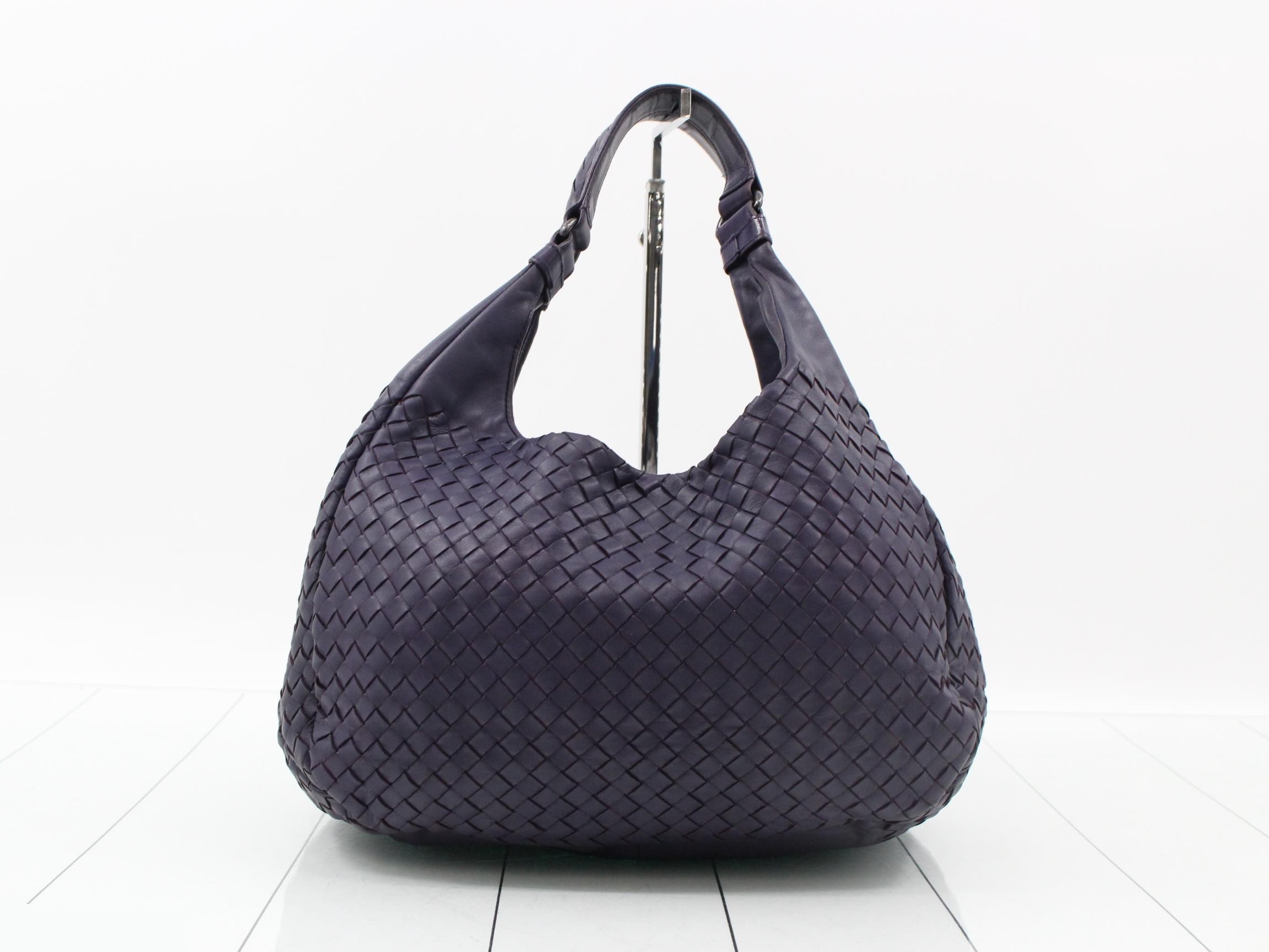 Intrecciato Campana Hobo Purple — view 2