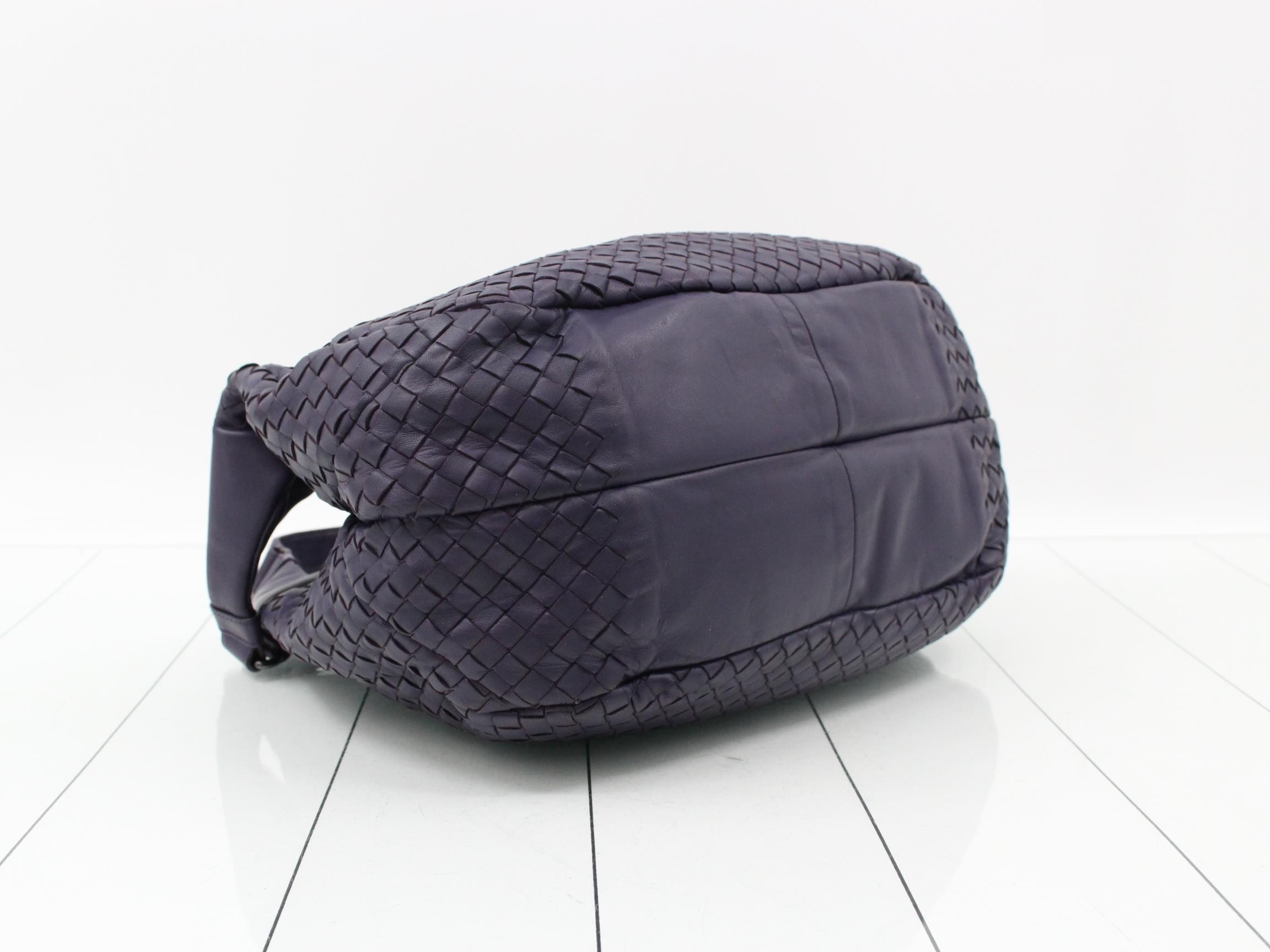 Intrecciato Campana Hobo Purple — view 5
