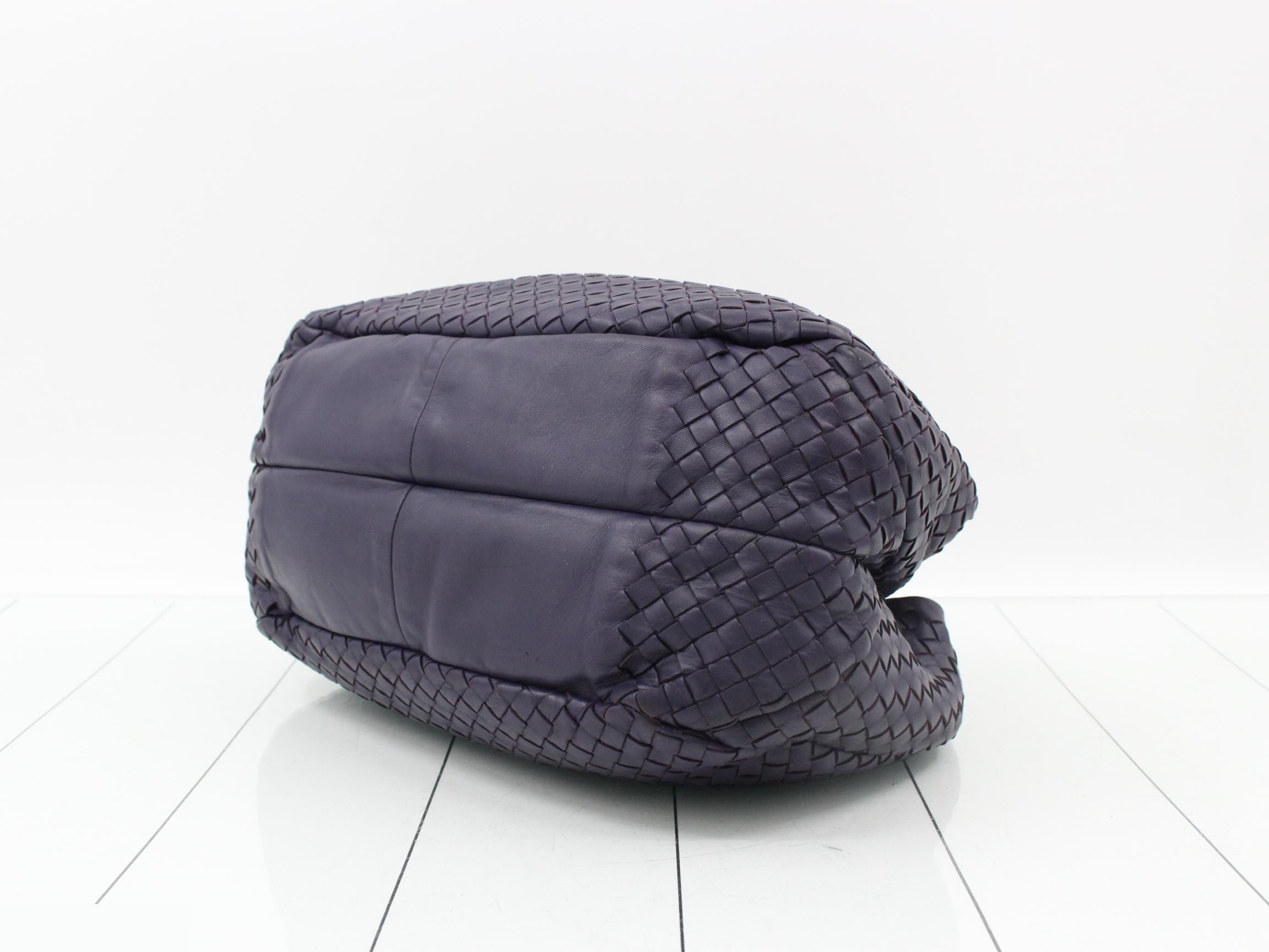Intrecciato Campana Hobo Purple — view 6