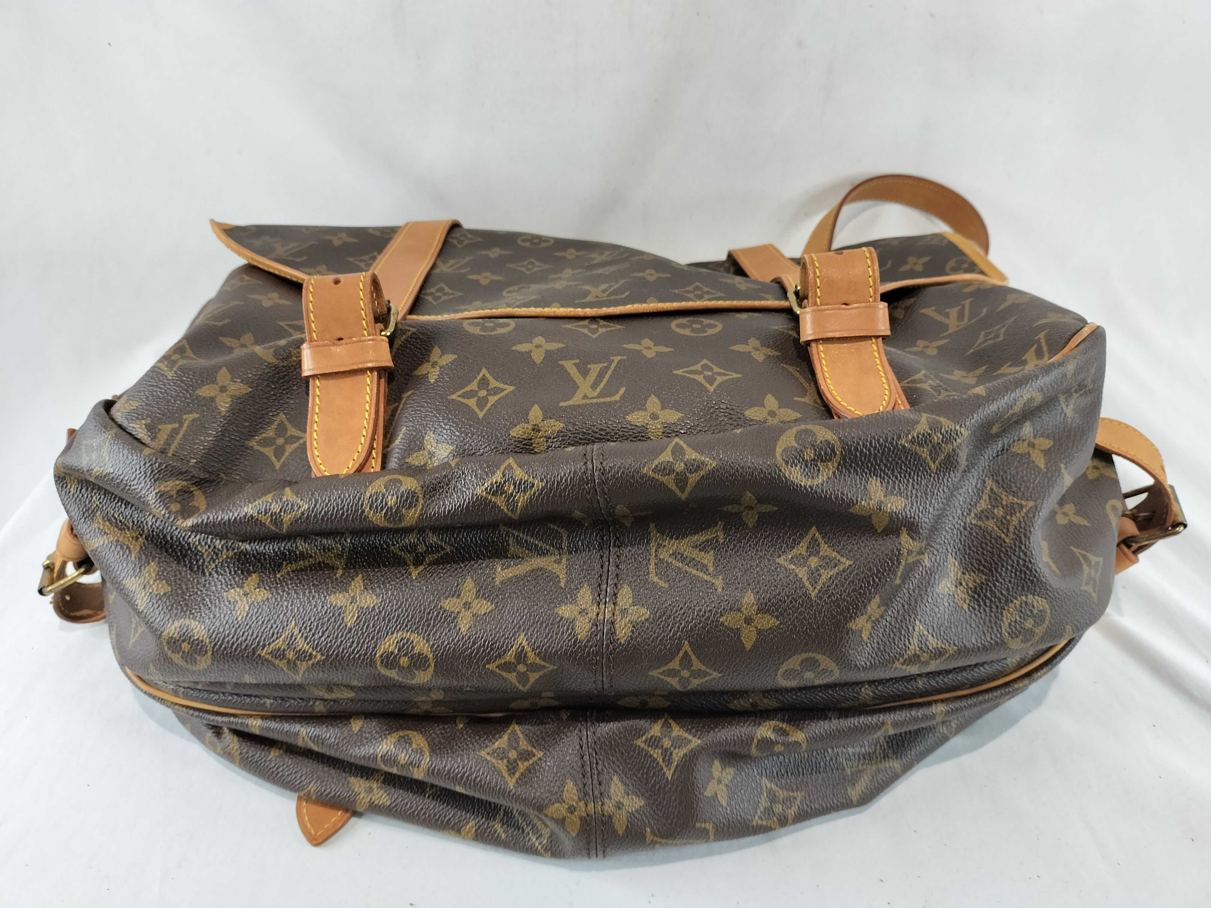 Monogram Saumur GM Shoulder Bag — view 7