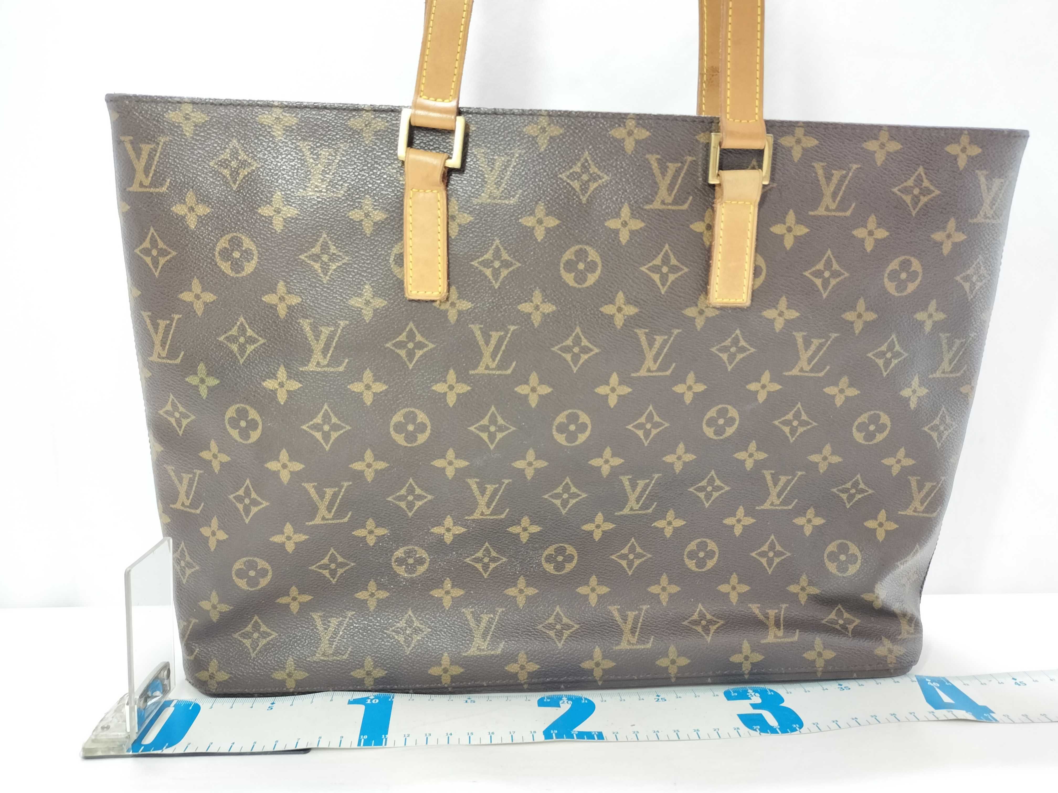 Monogram Luco Tote Bag M51155 LM0071 Brown Tote Bag — view 2