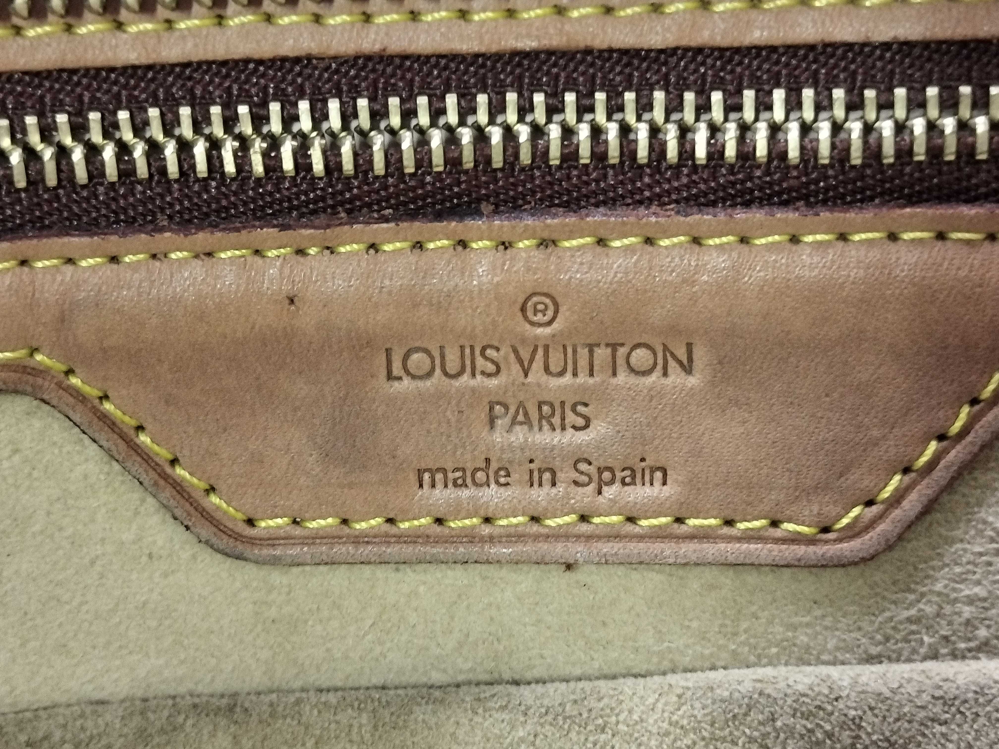 Monogram Luco Tote Bag M51155 LM0071 Brown Tote Bag — view 9
