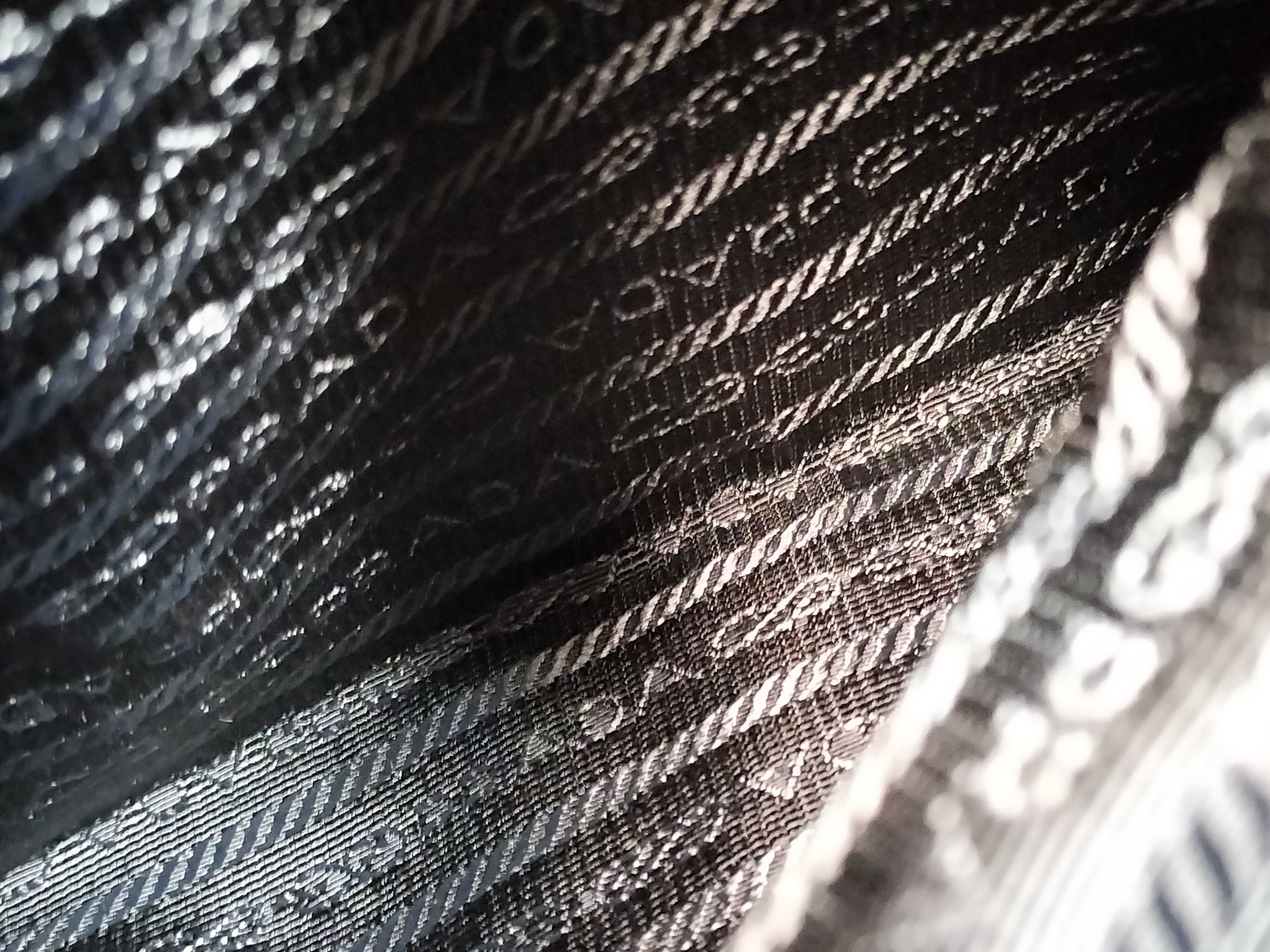 Nylon Saffiano/Tessuto/Nero Backpack — view 11