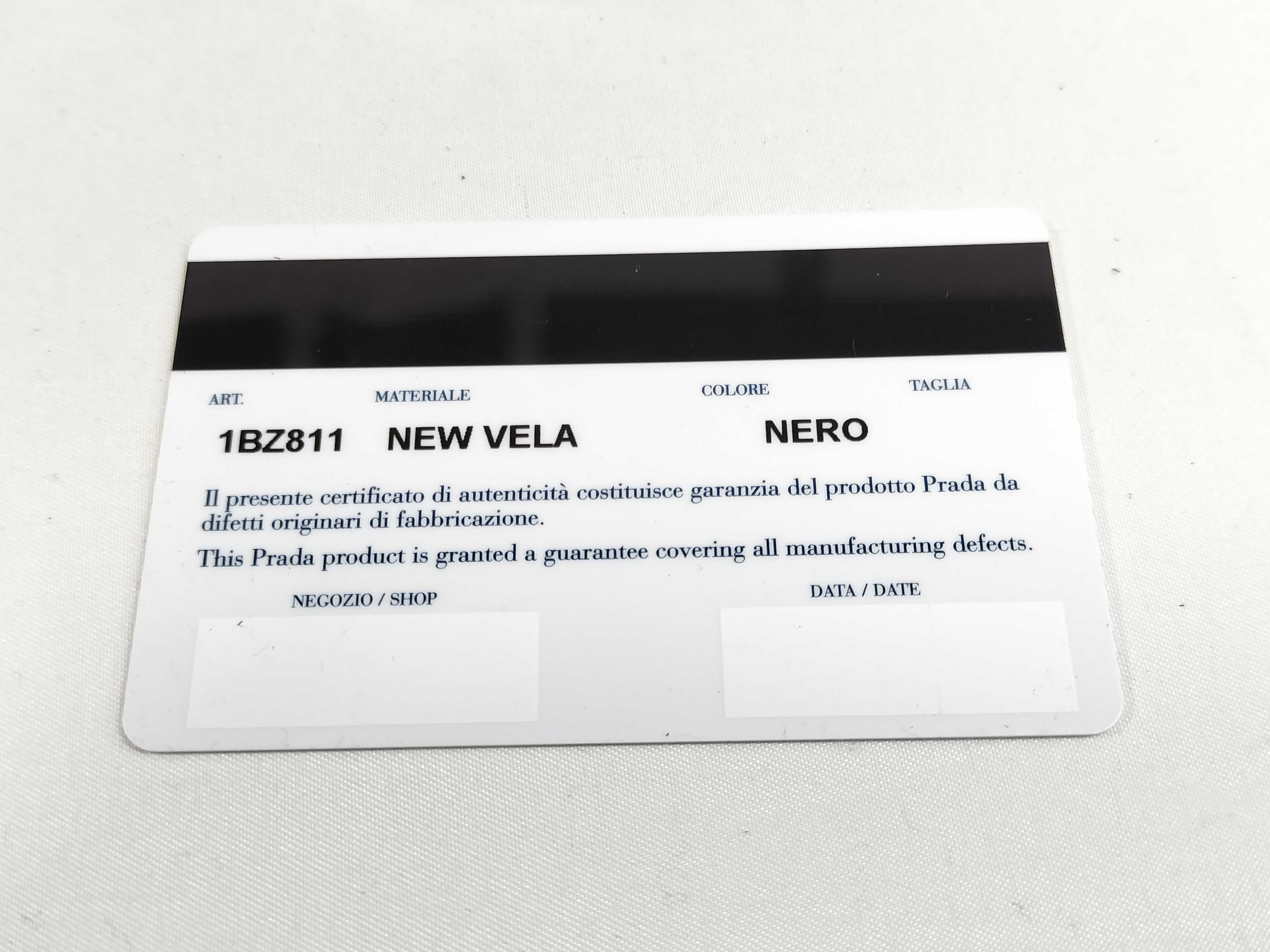 Nylon Saffiano/Tessuto/Nero Backpack — view 15