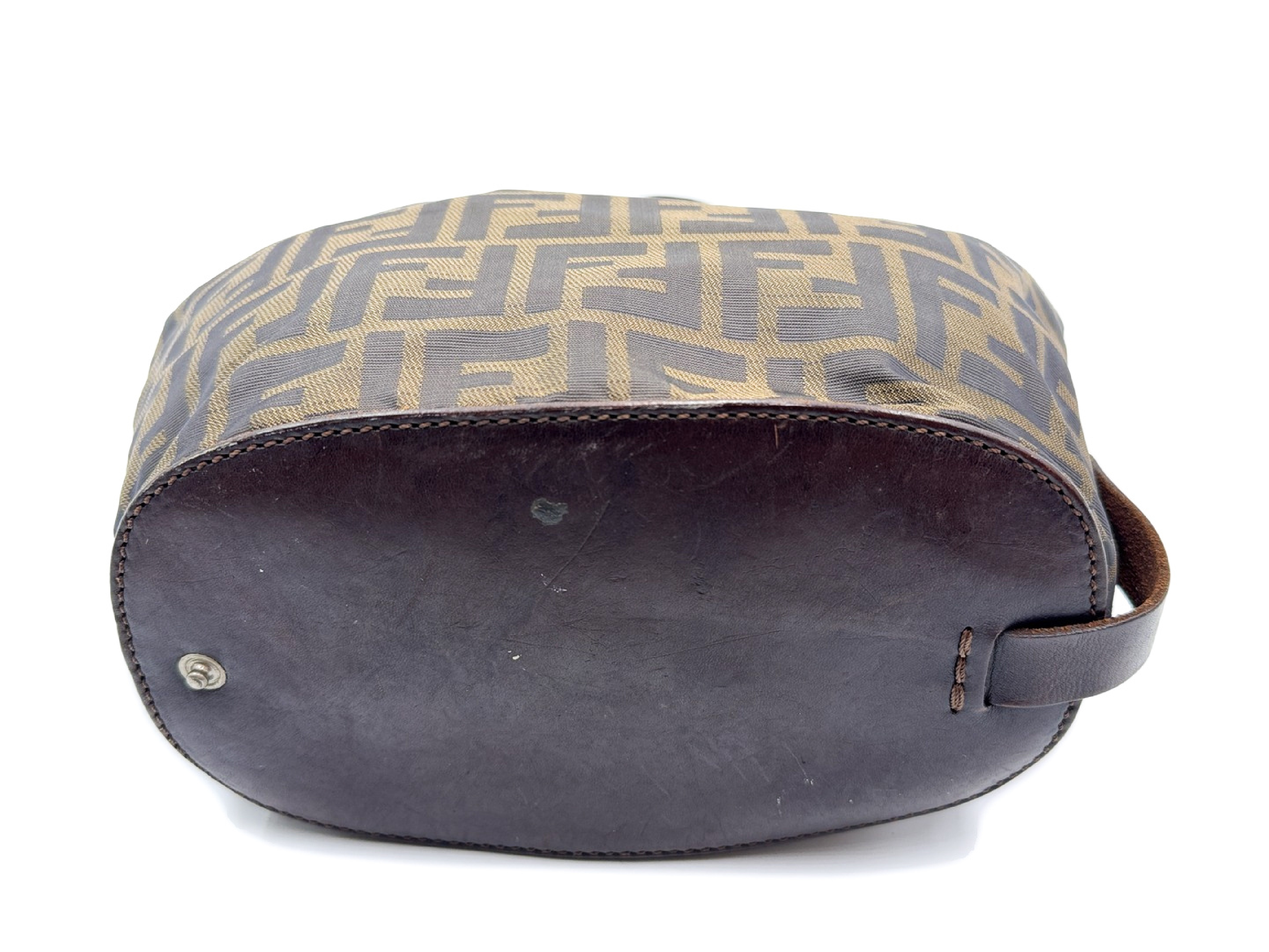 Zucca pattern leather handbag — view 8