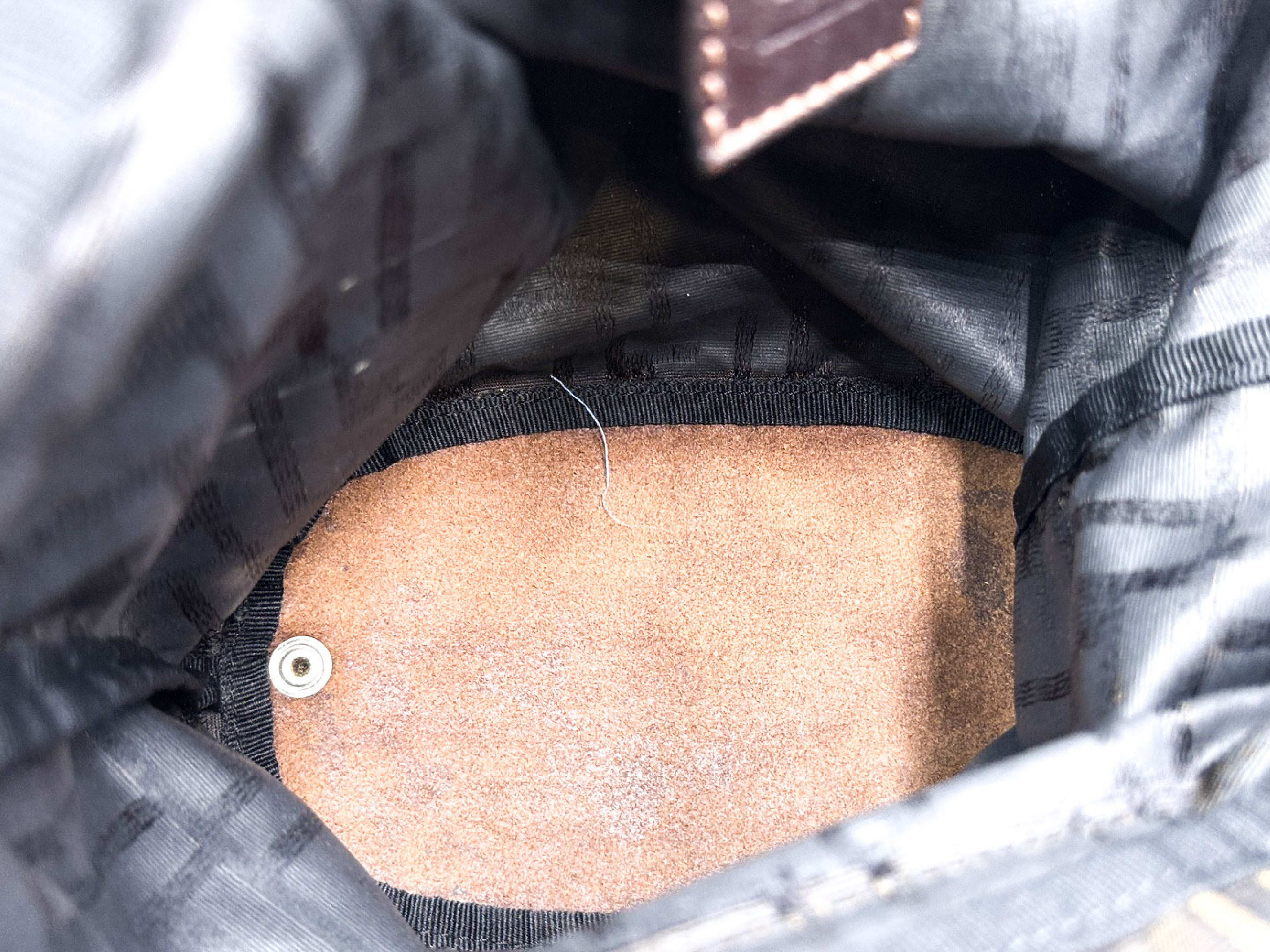Zucca pattern leather handbag — view 10