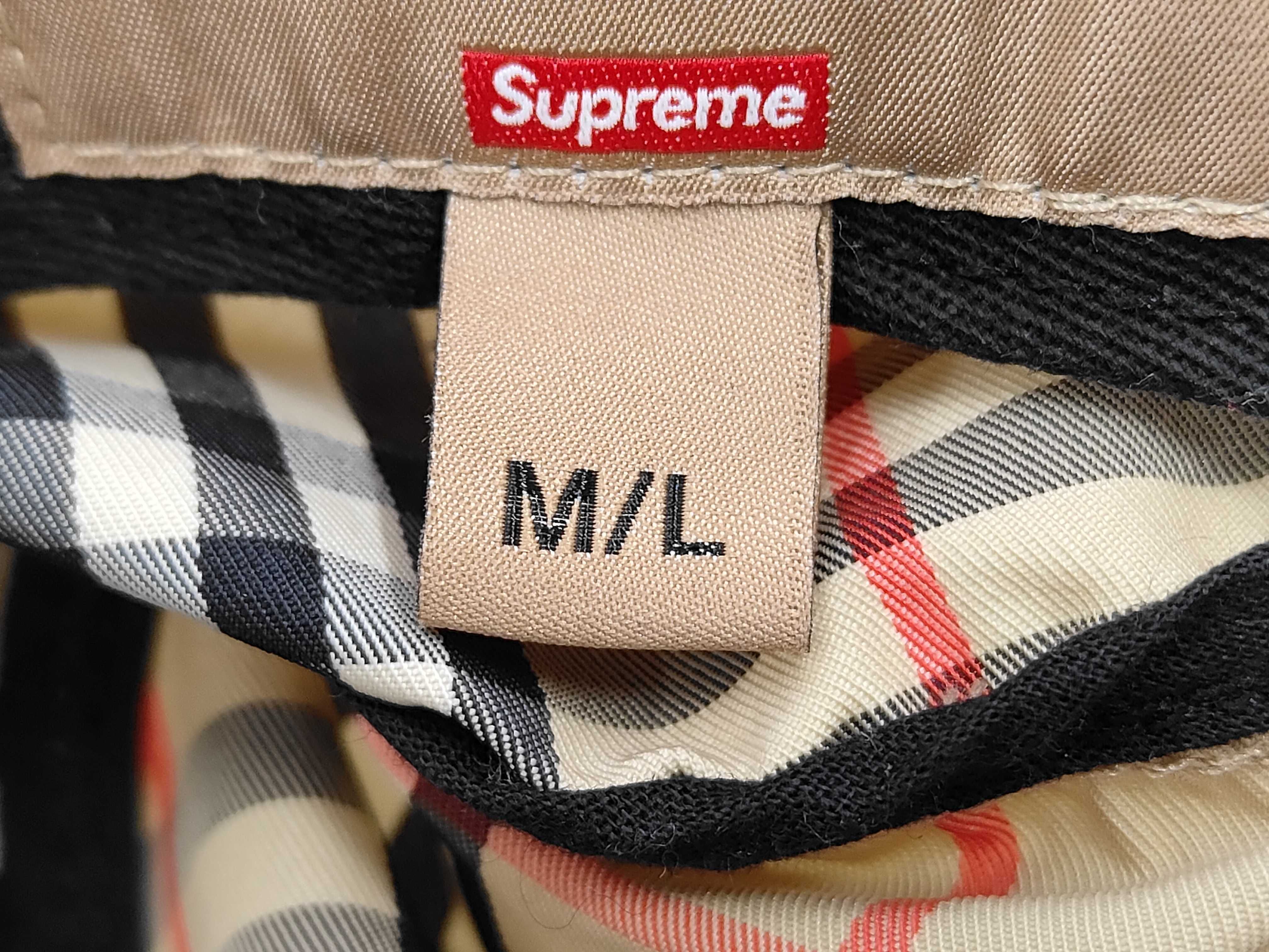 Supreme Check Bucket Hat M/L Other Accessories — view 7