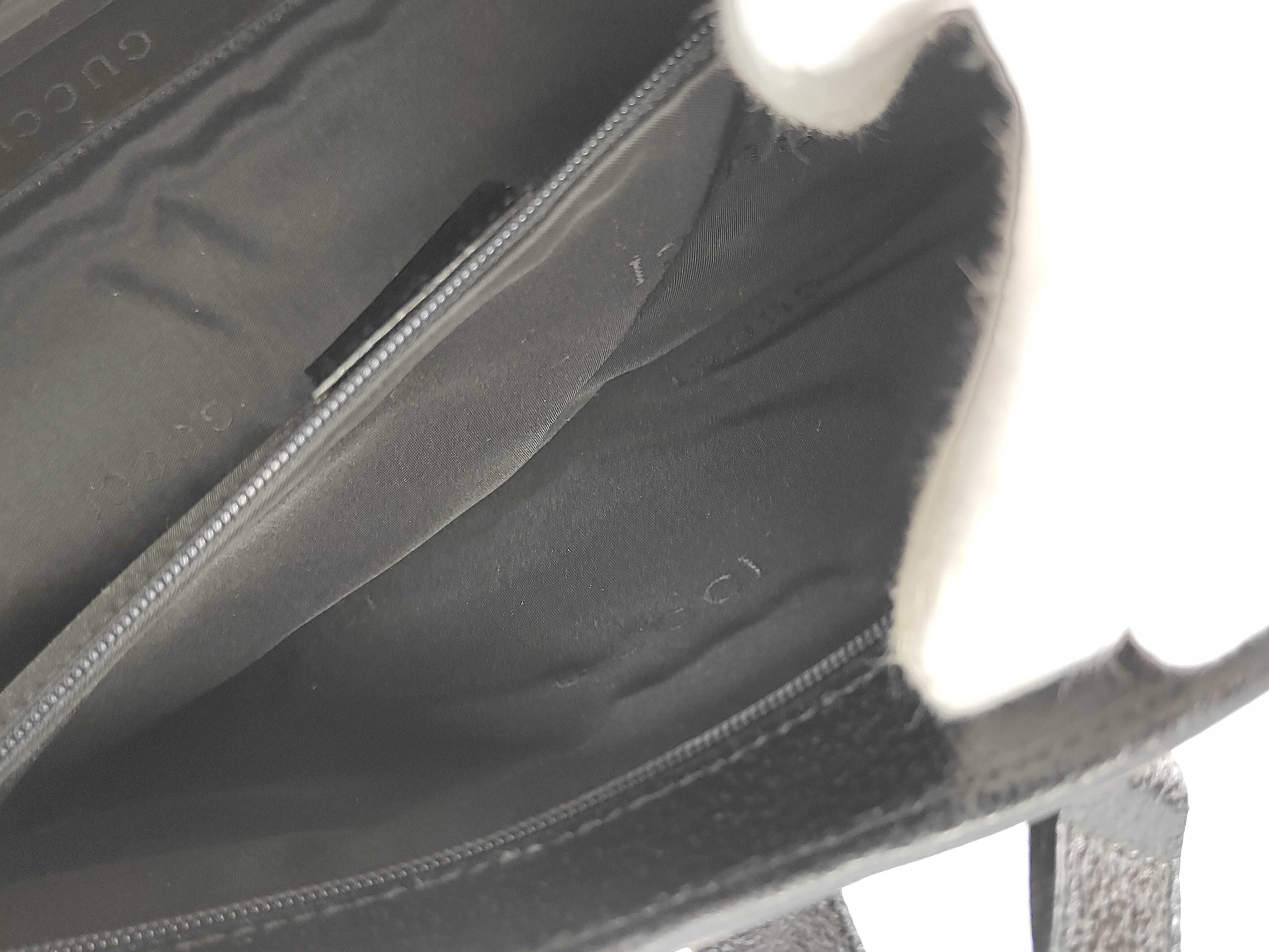 Jackie Leather Shoulder Bag (Black) — view 13