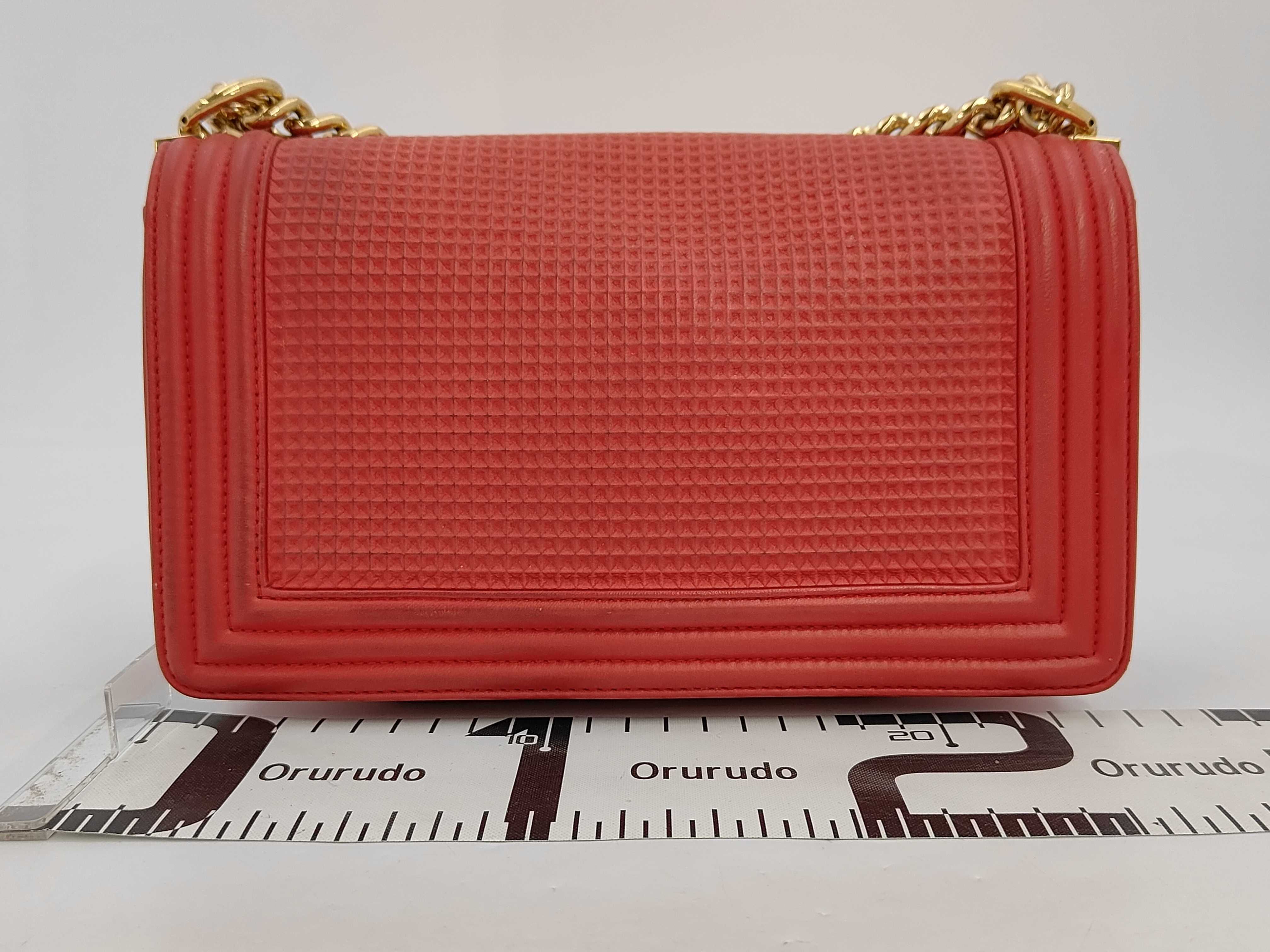 Le Boy Red Quilted Medium Handbag — view 2